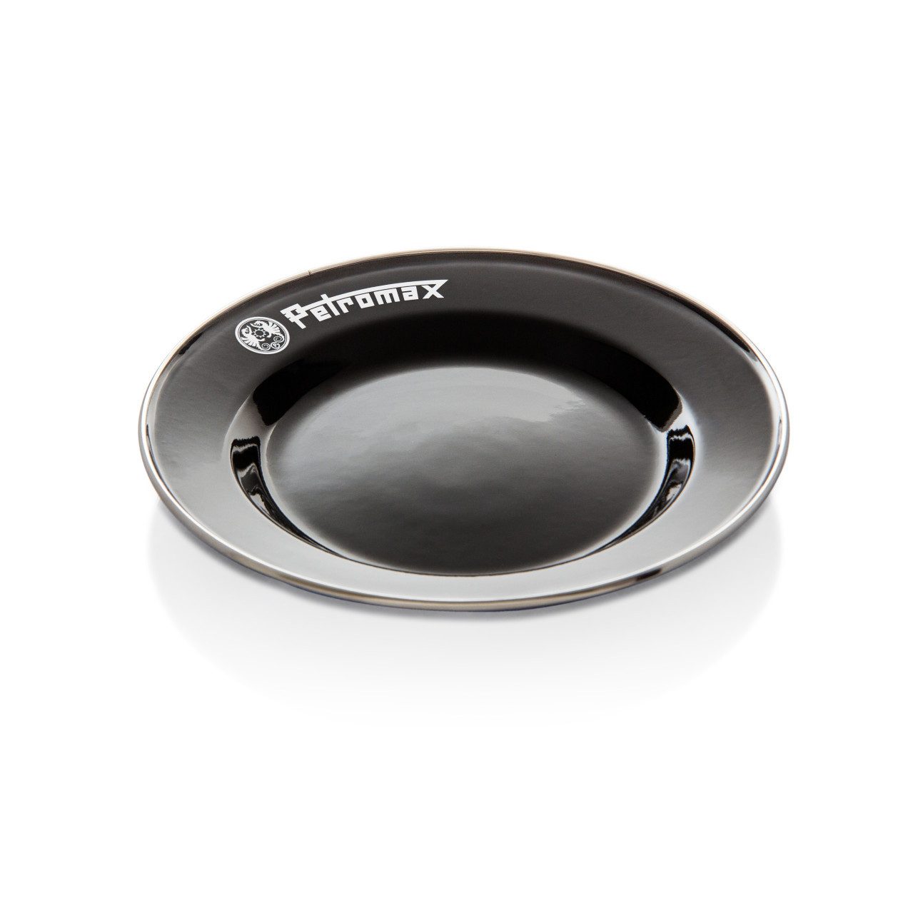 Petromax Camping-Gasgrill Petromax Teller Emaille 2er Set 22 cm schwarz