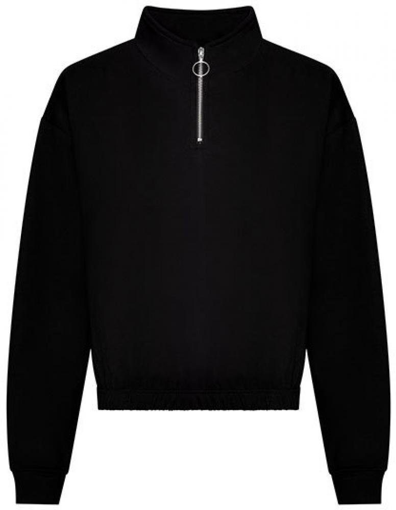 Just Hoods Sweatshirt Women´s Cropped 1/4 günstig online kaufen