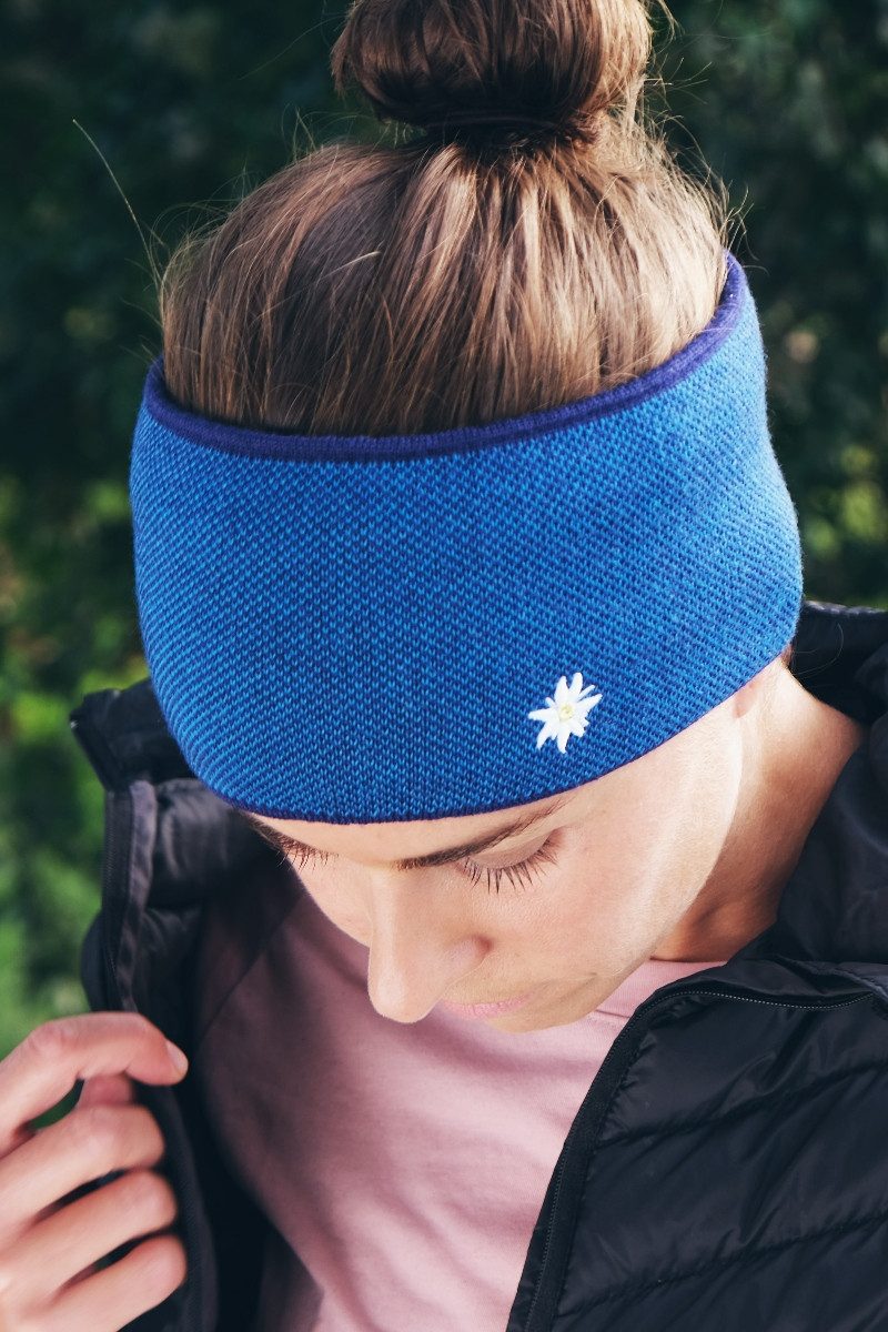 Bavarian Caps Outdoorbluse Stirnband - ACTIVE - rot, blau