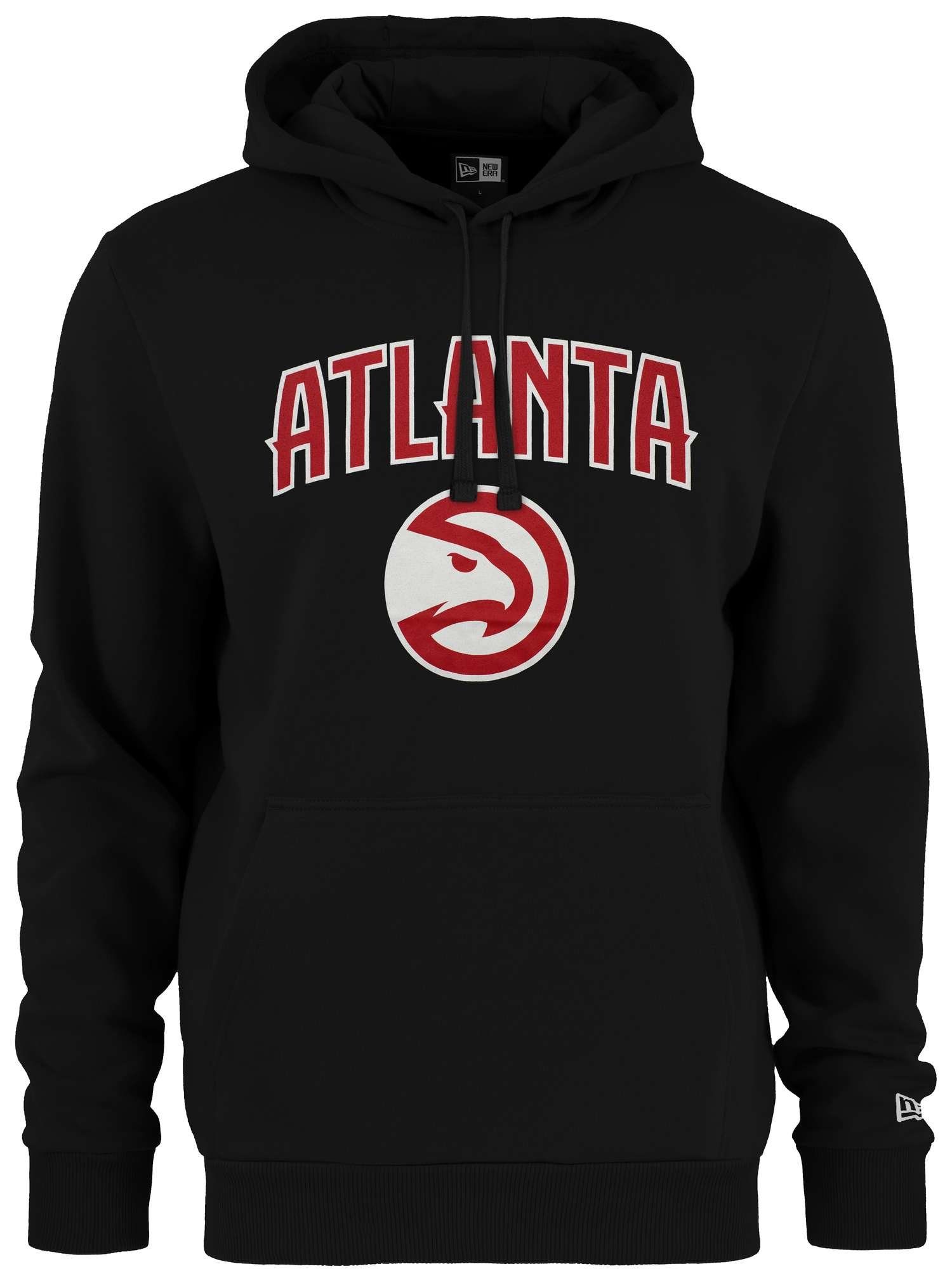 New Era Hoodie NBA Atlanta Hawks Team Logo