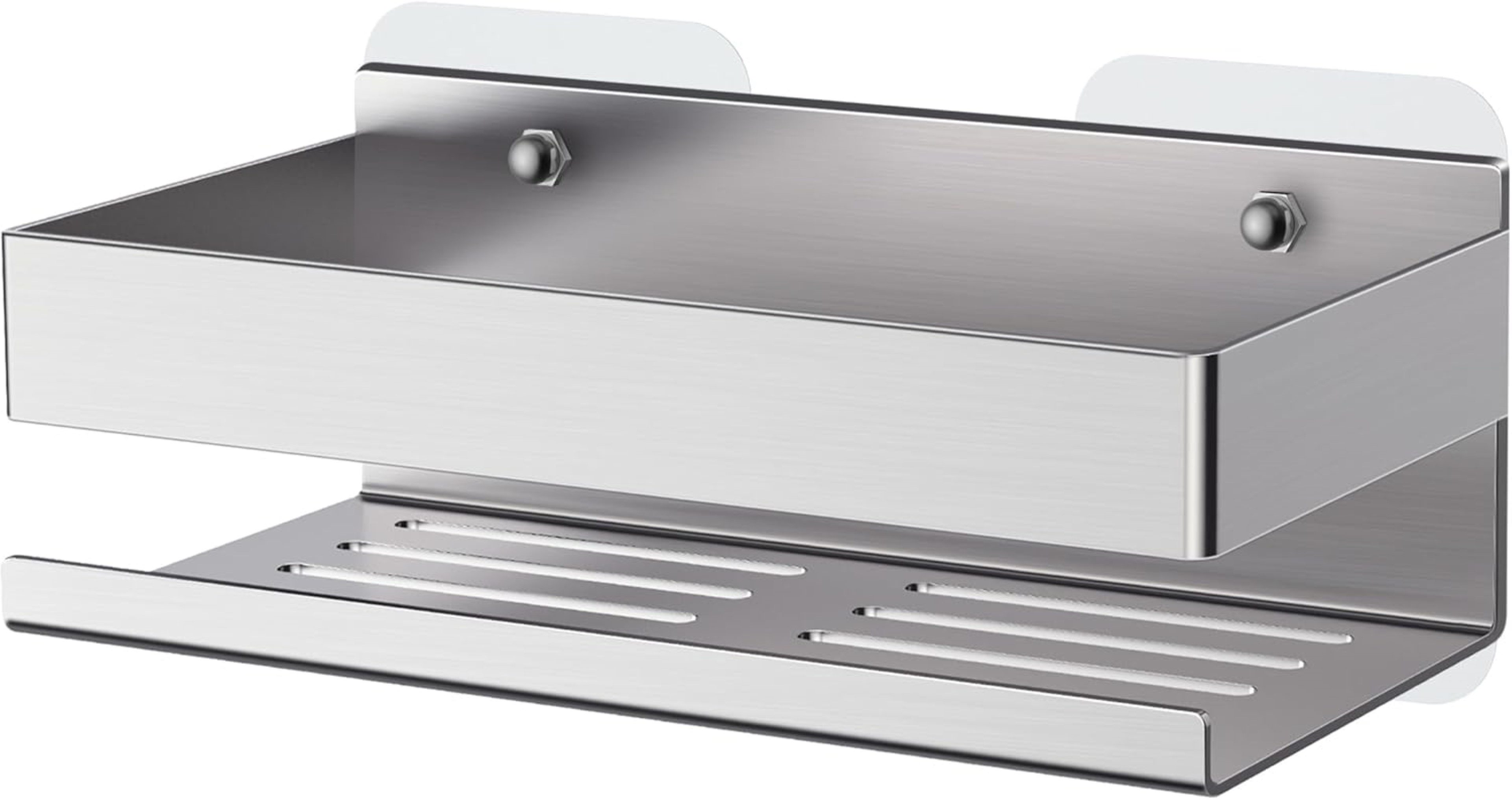 LA CUTE Duschablage Duschablage Edelstahl ohne Bohren, rostfrei, Abflusslöc günstig online kaufen