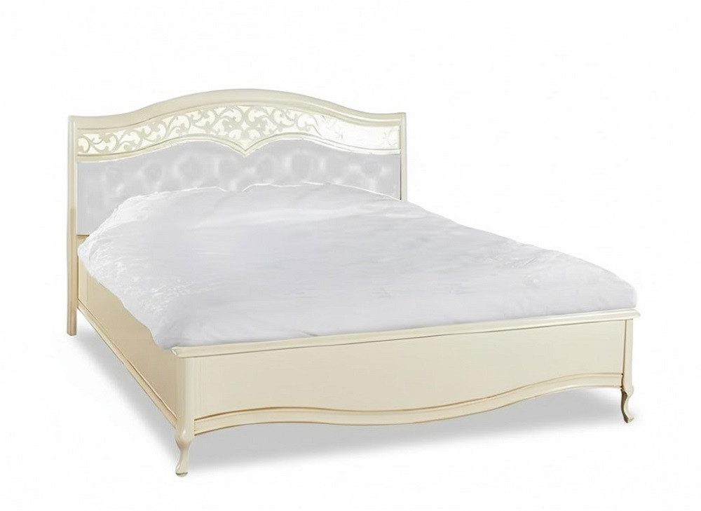 JVmoebel Bett Elegantes klassisches Chippendale-Doppelbett Sofort (Bett), Made in Europa