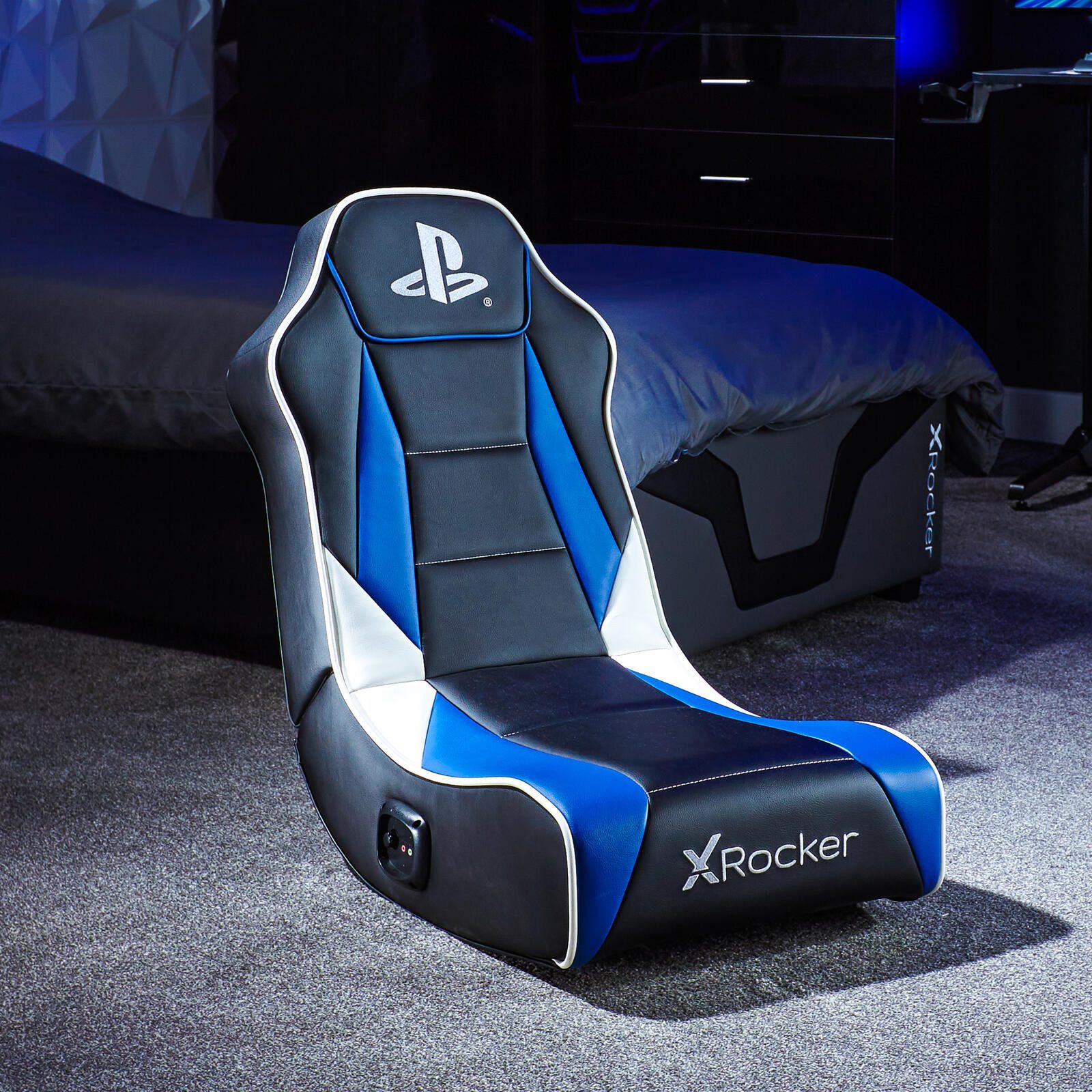 X Rocker Gaming-Stuhl Sony Playstation® Geist 2.0 Floor Rocker - schwarz günstig online kaufen