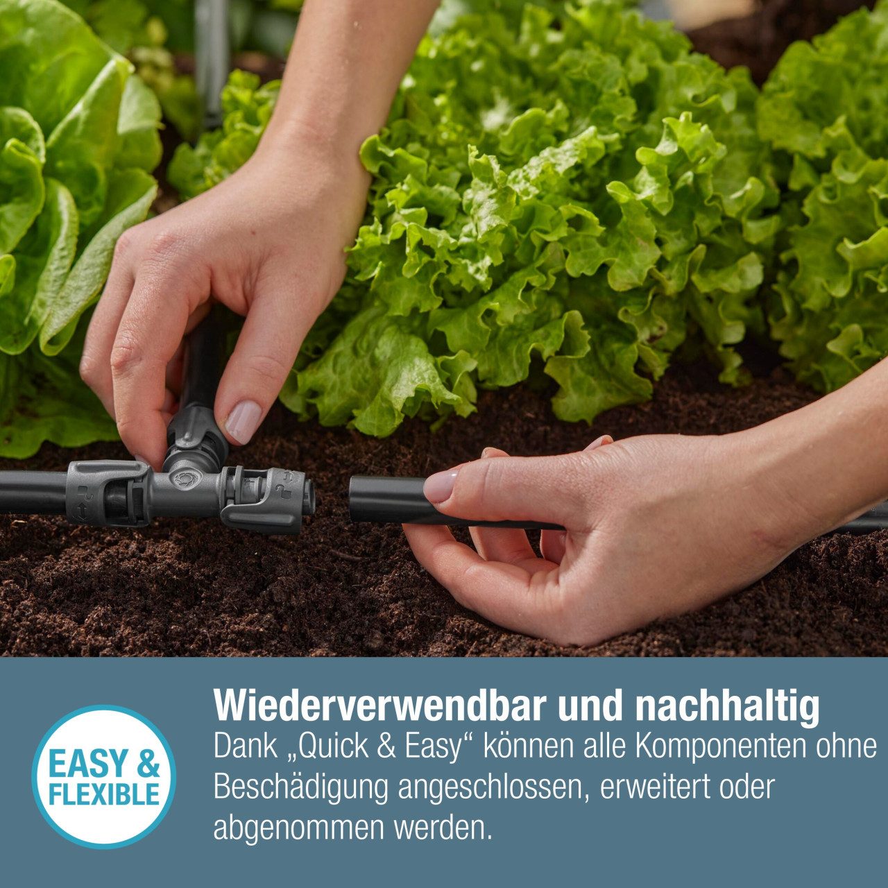 GARDENA Versenkregner Gardena T-Stück, 13 mm (1/2)