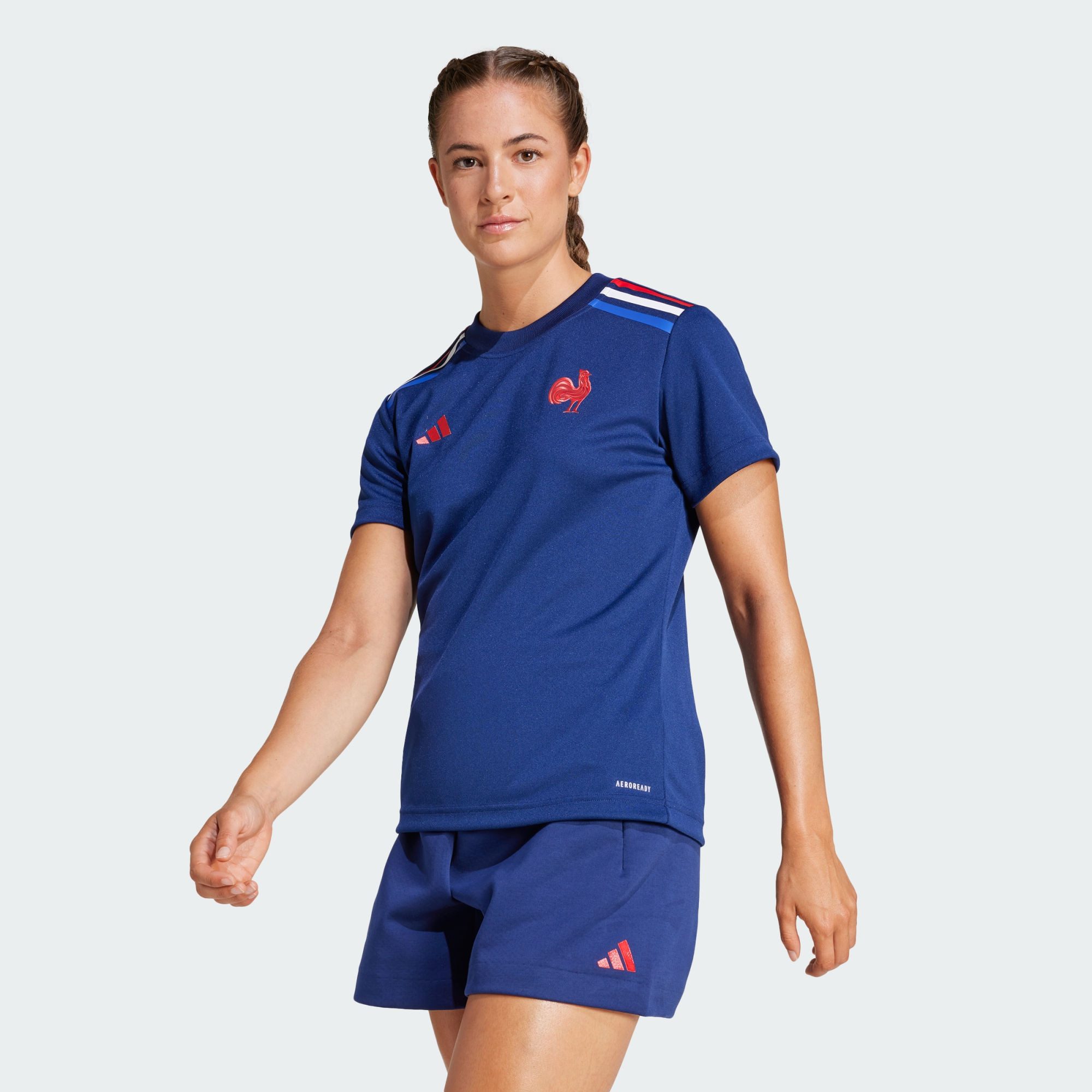 Rugbytrikot FRANKREICH RUGBY SUPPORTER HEIMSHIRT
