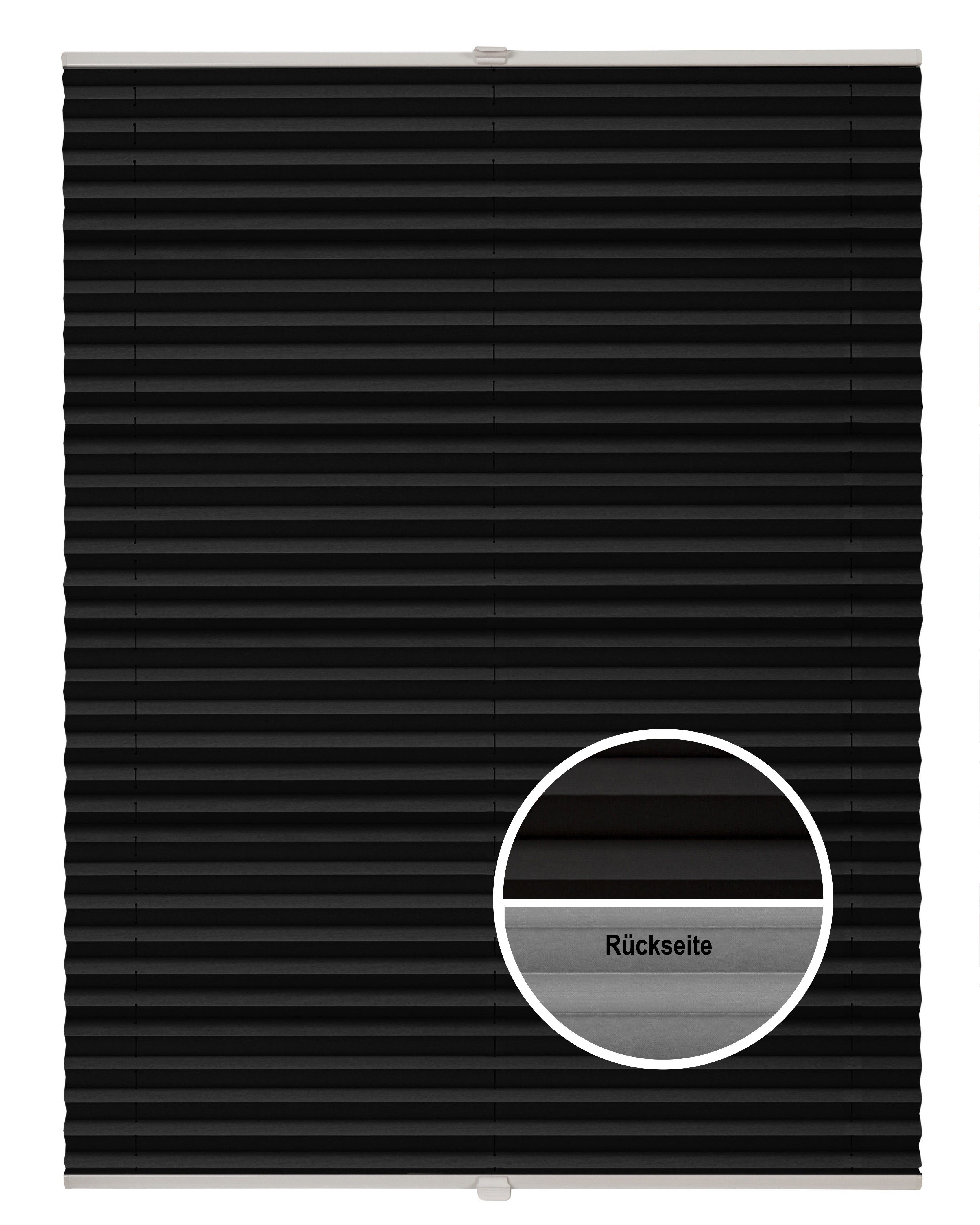 ondeco Plissee Basic Thermo, ohne Bohren, verspannt, Klemmträger mit Festst günstig online kaufen