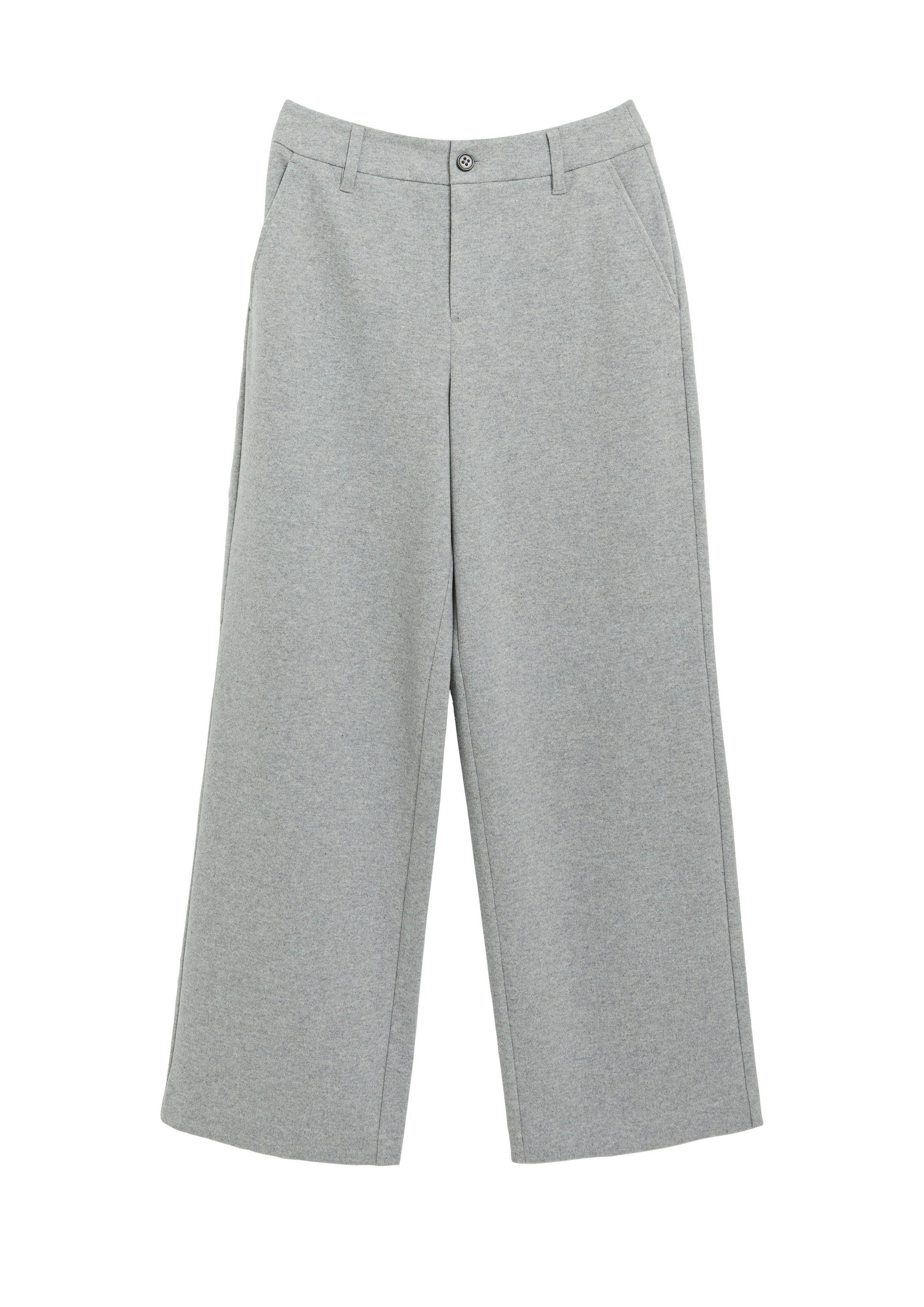 s.Oliver Chinos Hose Weiche Wide-Leg-Hose mit High Rise – Bild 2 von 5