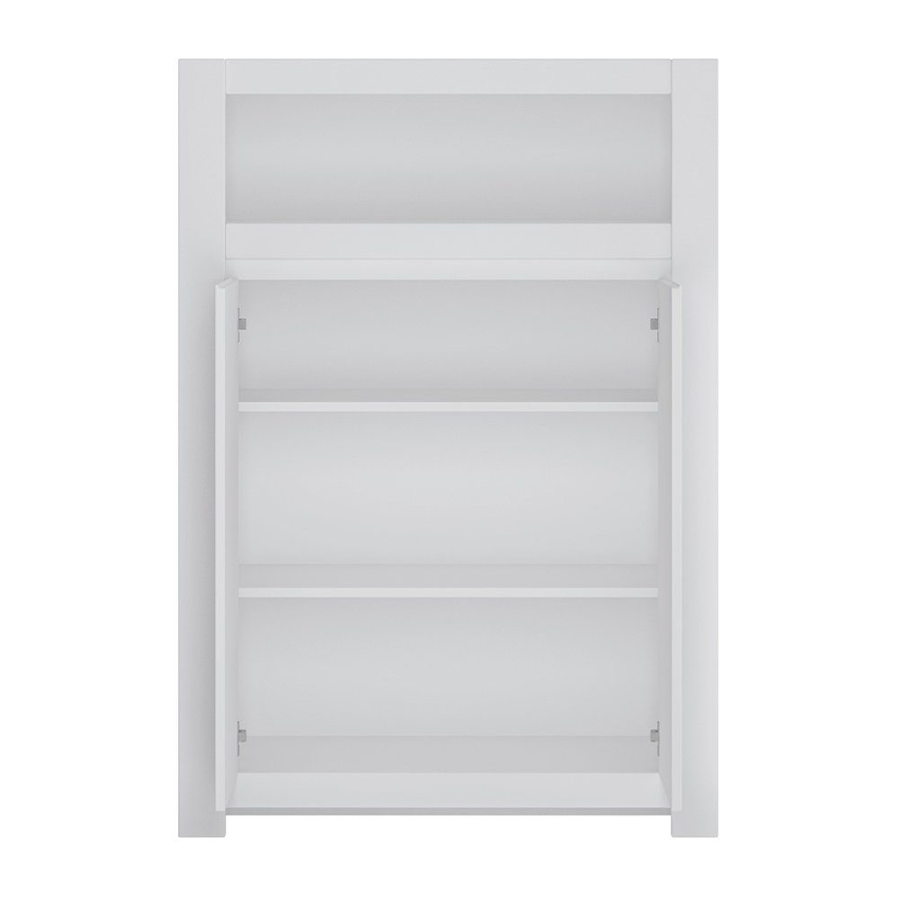 Lomadox Highboard NAVA-129, Kommode, Schrank, weiß, günstig online kaufen