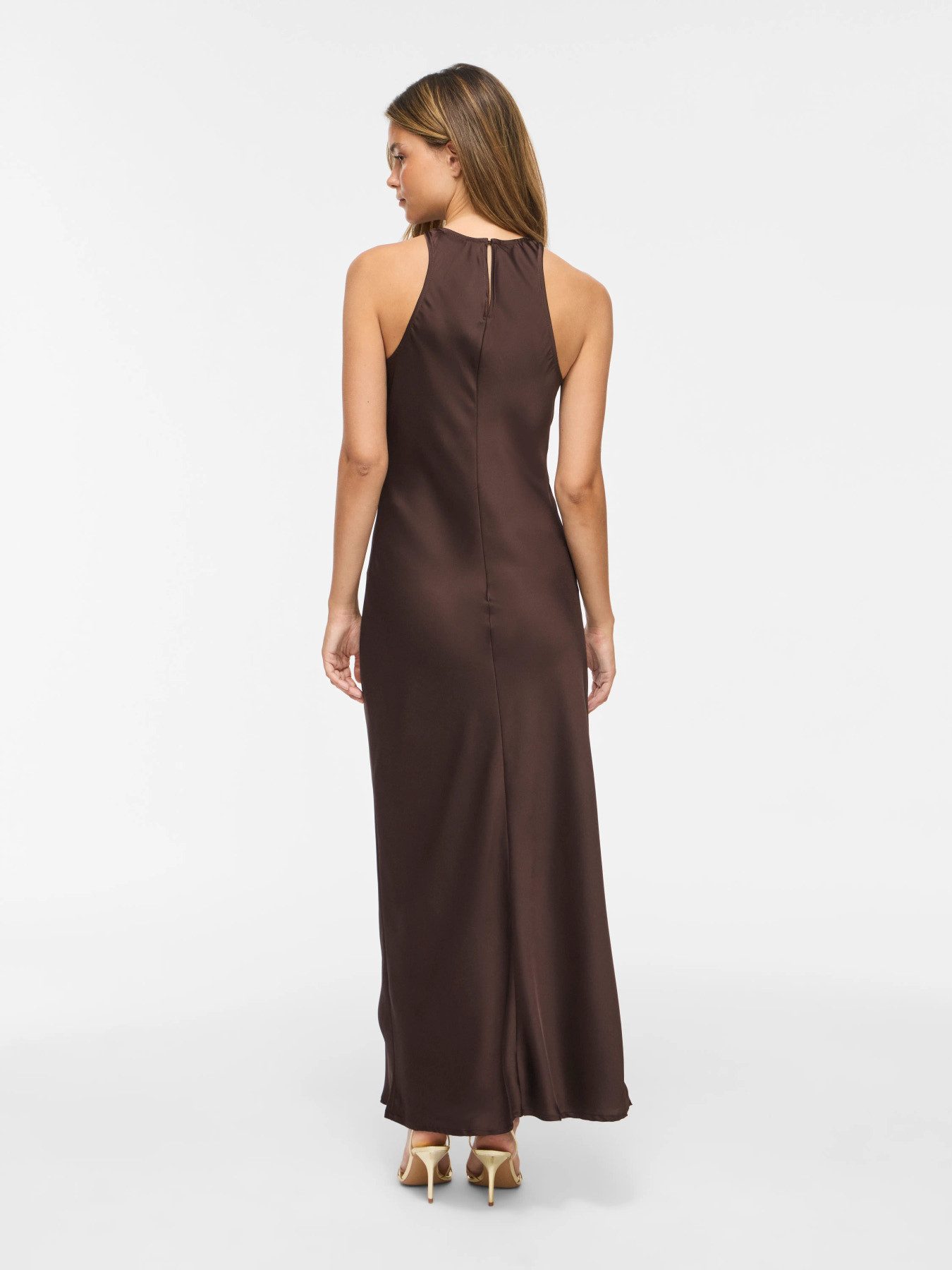 Vila Maxikleid VIRAVENNA S/L ANKLE DRESS - NOOS/OC Kunstfaser, regular fit