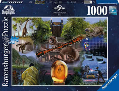 Ravensburger Puzzle Jurassic Park, 1000 Puzzleteile, Made in Germany, FSC® - schützt Wald - weltweit