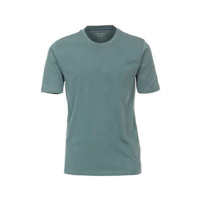 VENTI T-Shirt türkis passform textil (1-tlg)