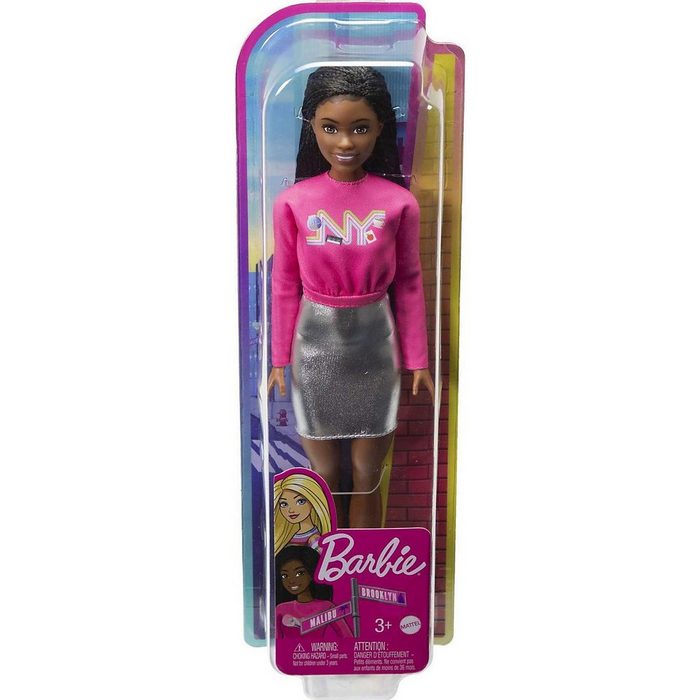 Mattel® Anziehpuppe Barbie Abenteuer zu zweit Barbie Brooklyn