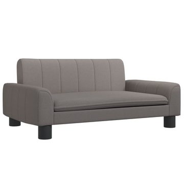 vidaXL Kindersofa Kindersofa Taupe 70x45x30 cm Stoff Kindercouch Kindermöbel Kinderzimme