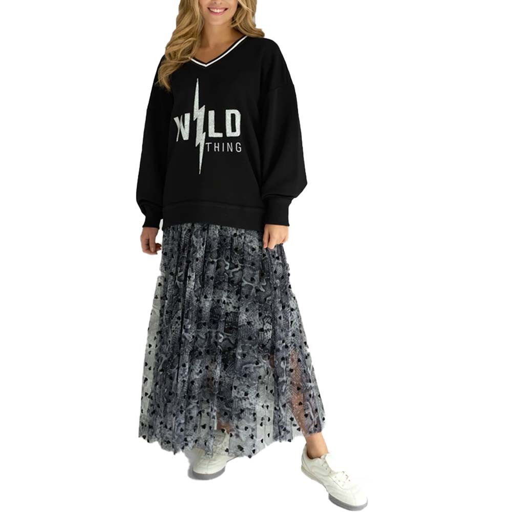 Miss Goodlife Sommerrock Miss Goodlife MG13130 Damen Maxi Rock Skirt Tüll H günstig online kaufen