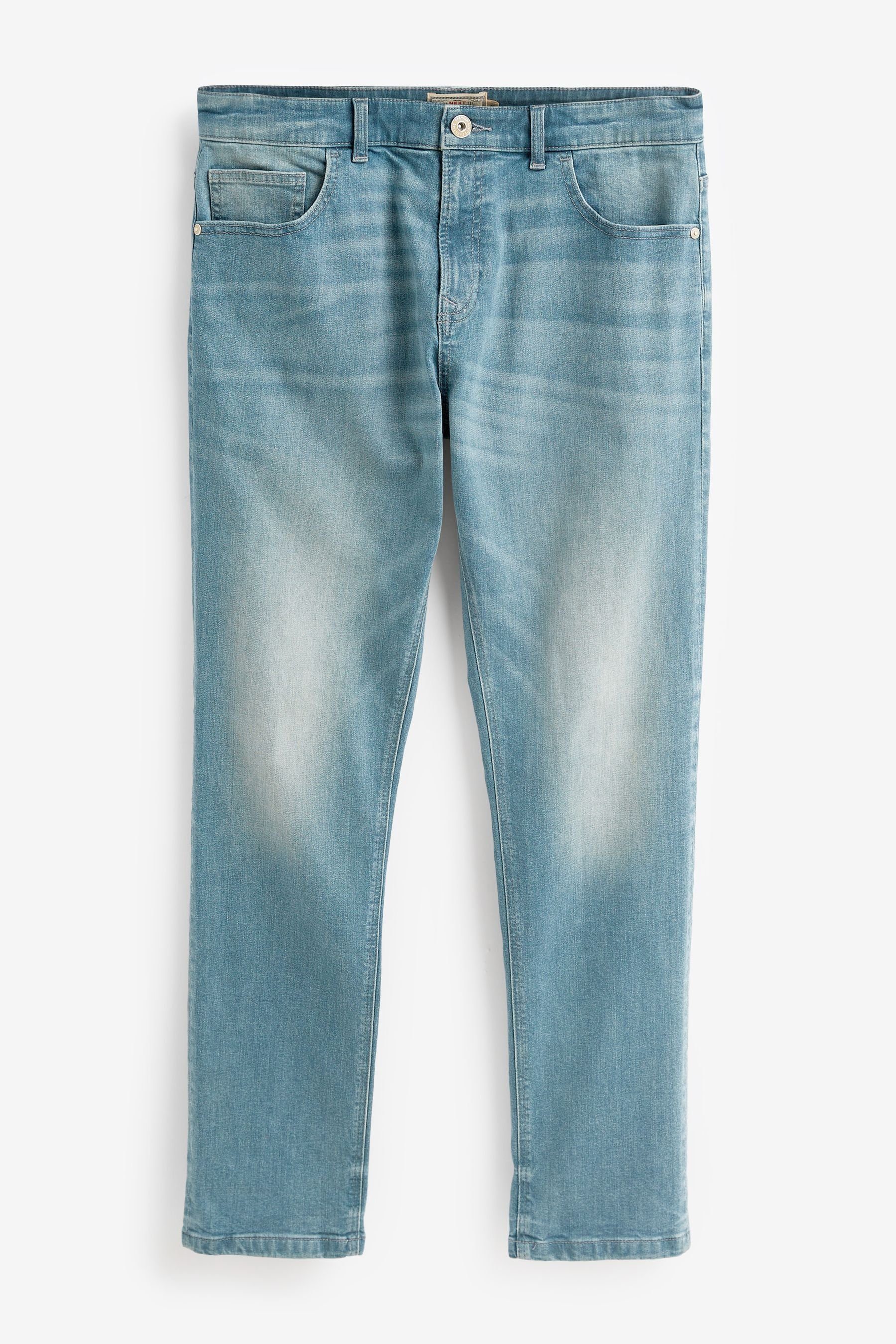 Next Slim-fit-Jeans Essential Slim Fit Jeans mit Stretch (1-tlg) Vintage Blue Tint