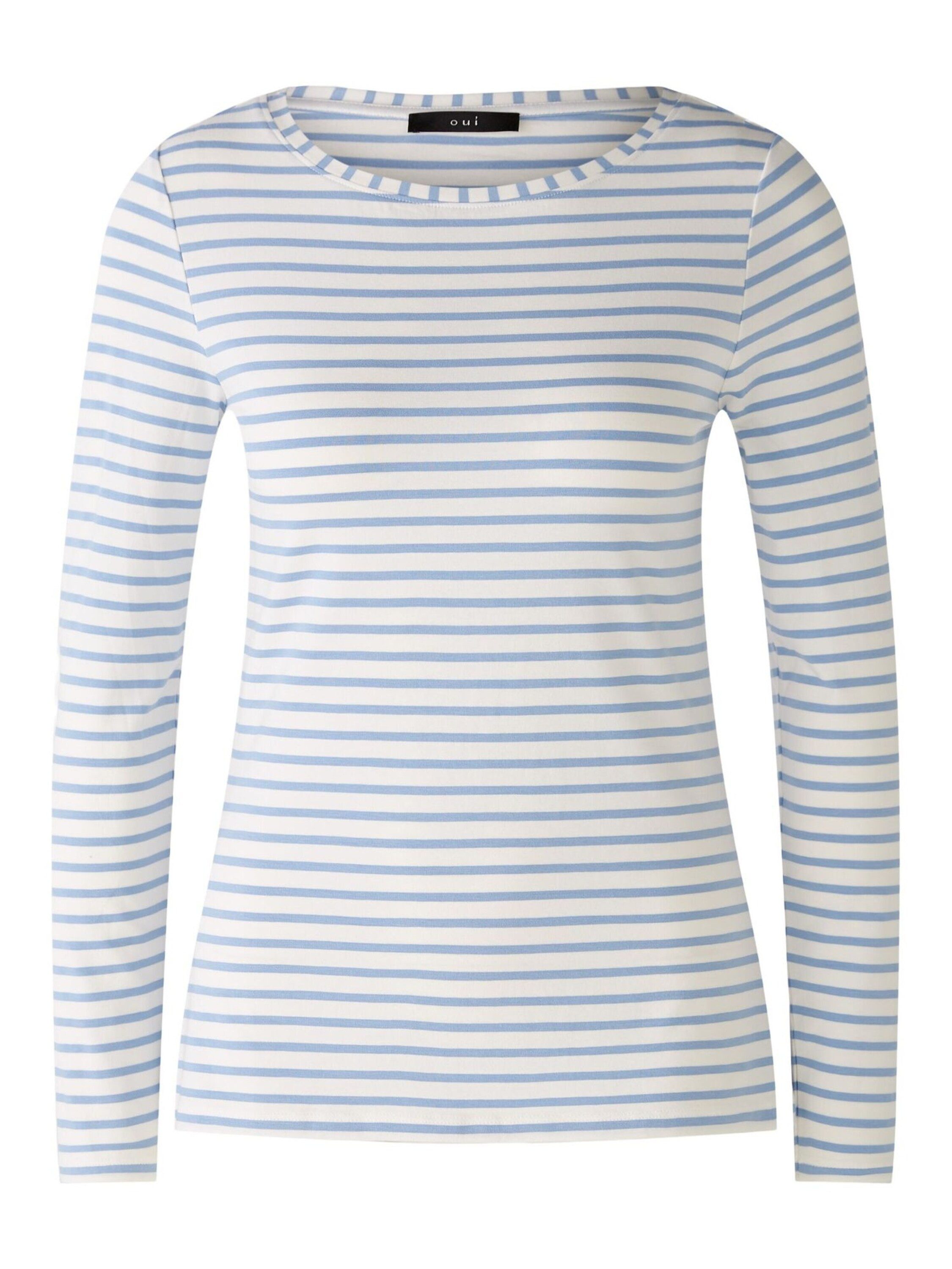 Oui Langarmshirt SUMIKO (1-tlg) Plain/ohne Details günstig online kaufen