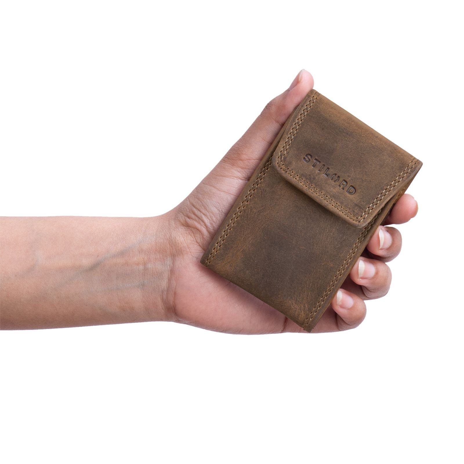 STILORD Schlüsseltasche "Lenn" Schlüsseletui Leder RFID günstig online kaufen