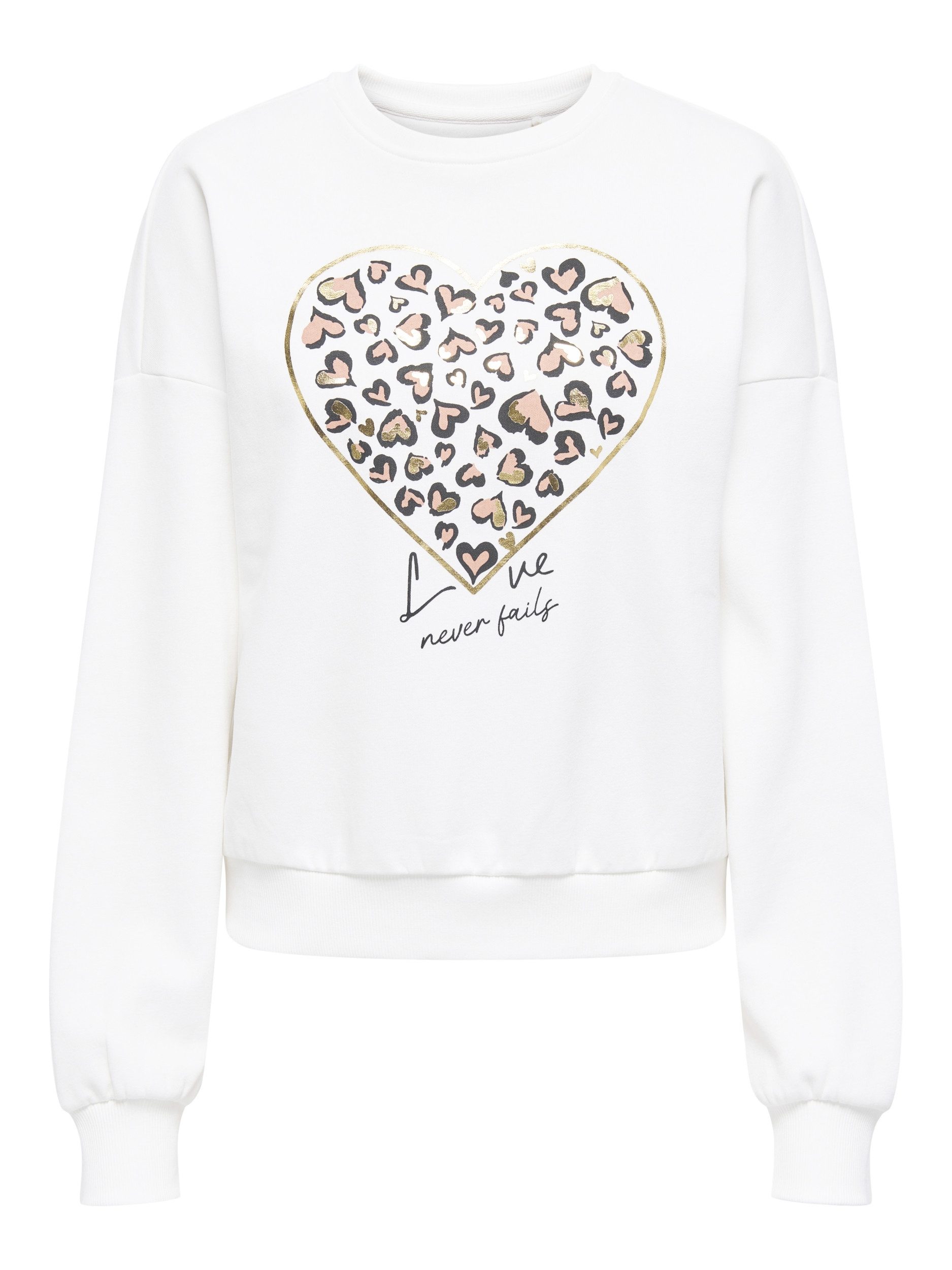 ONLY Sweatshirt ONLTAMMIE L/S LEO PRINT günstig online kaufen