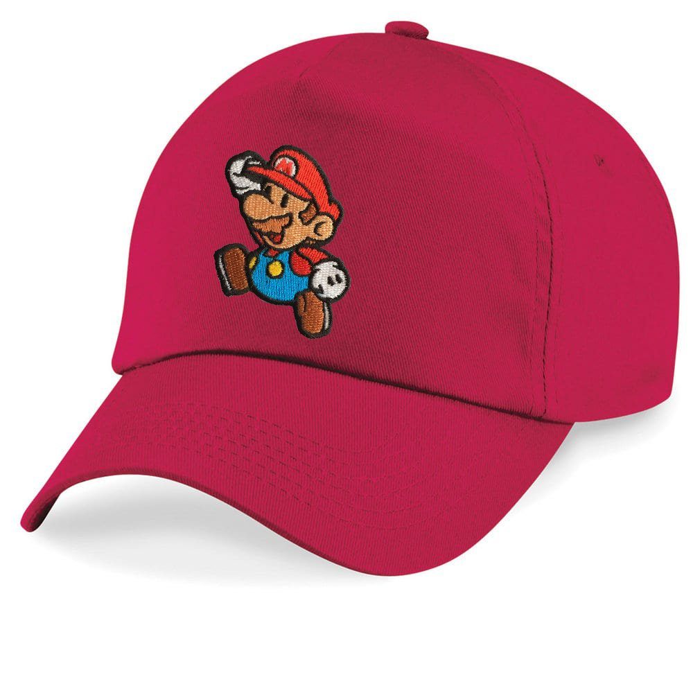 Blondie & Brownie Baseball Cap Kinder Mario Stick Patch Luigi Klempner Peach Super Nintendo One Size Rot