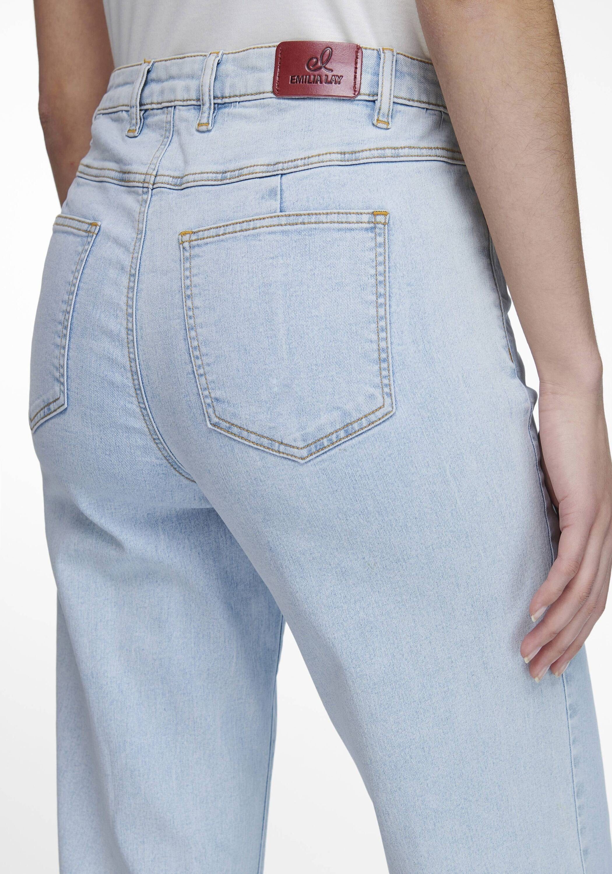cotton Slim-fit-Jeans Lay Emilia
