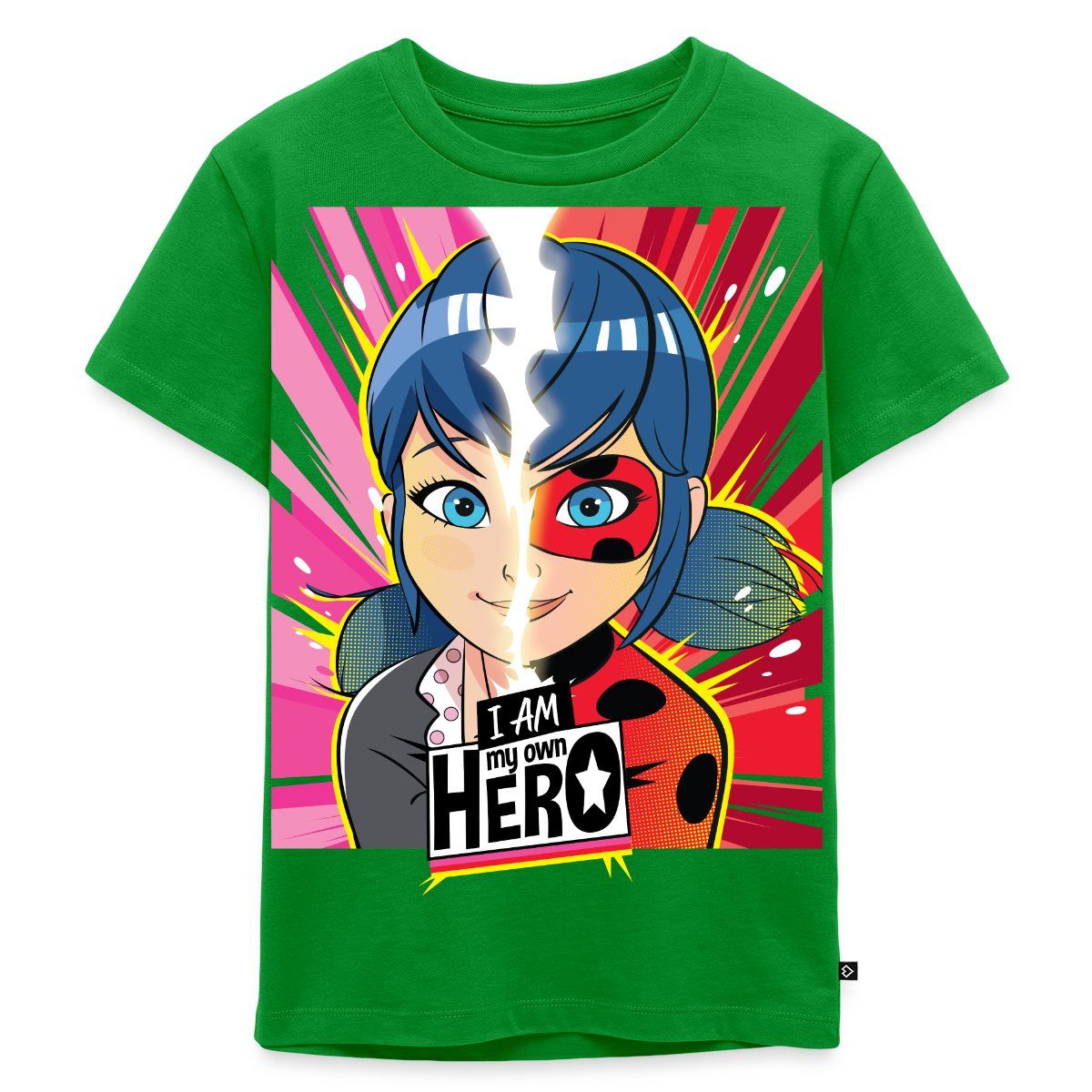 T-Shirt Miraculous I Am My Own Hero Ladybug Marinette Kinder Premium T-Shirt