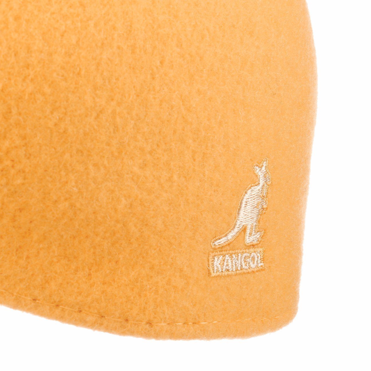 Flat (1-St) gelb Kangol mit Schiebermütze Schirm Cap