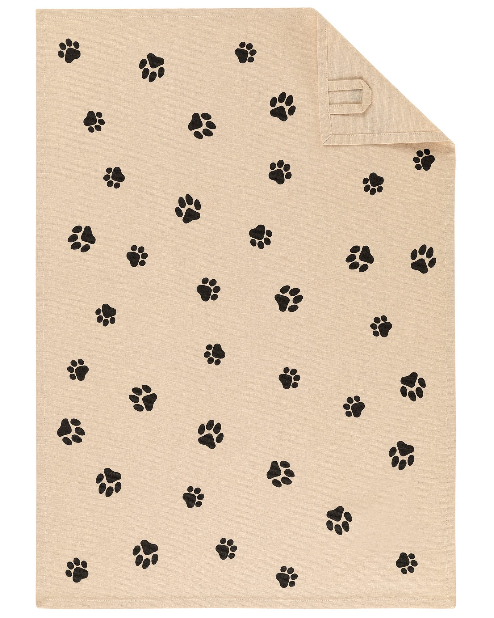 Cawö Home Geschirrtuch Cuisine WE LOVE DOGS Paws 6247, (1-tlg)