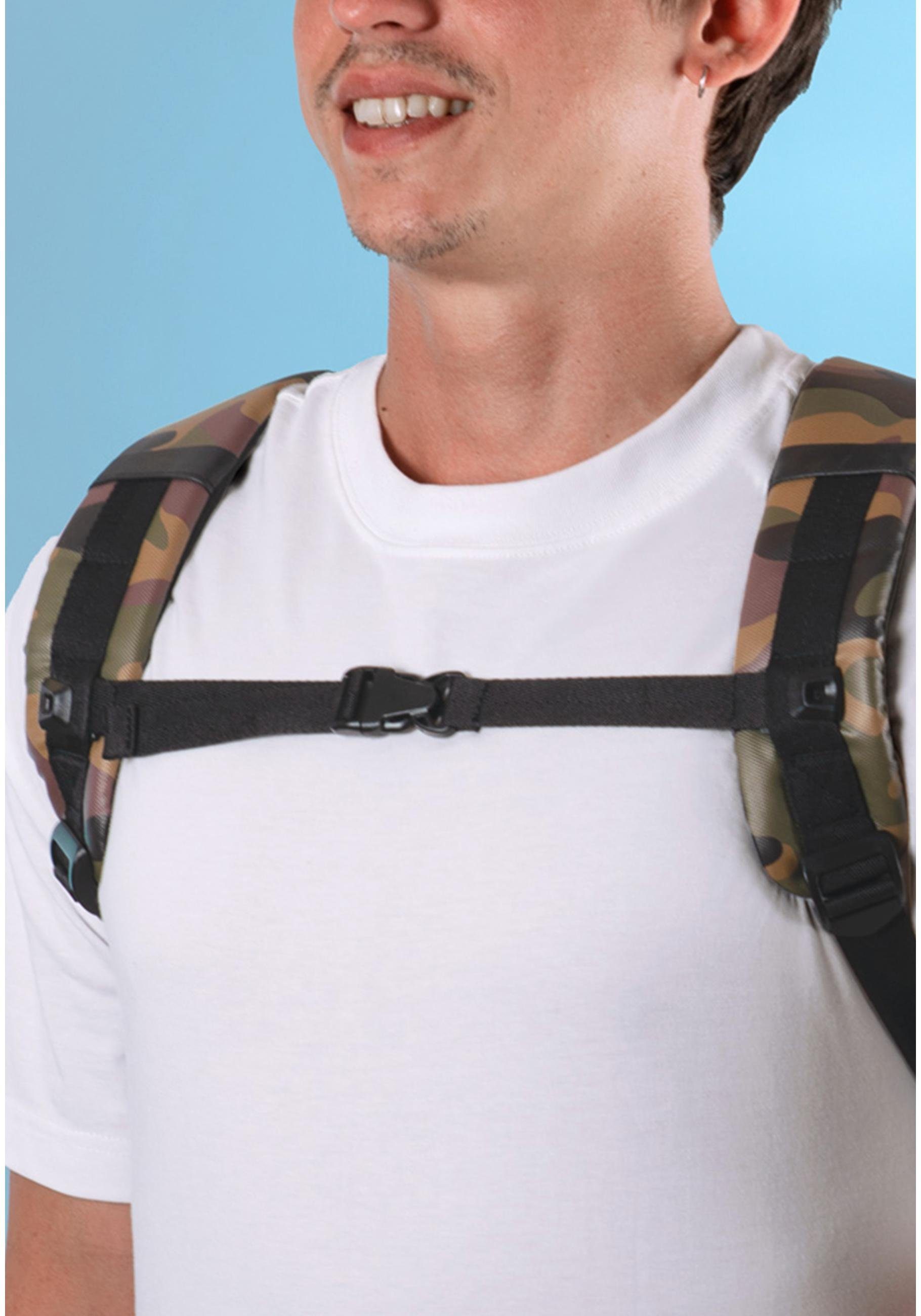 CABAIA Tagesrucksack Explorer M Recycled (2-tlg), Rolltoprucksack mit austauschbarer Vordertasche