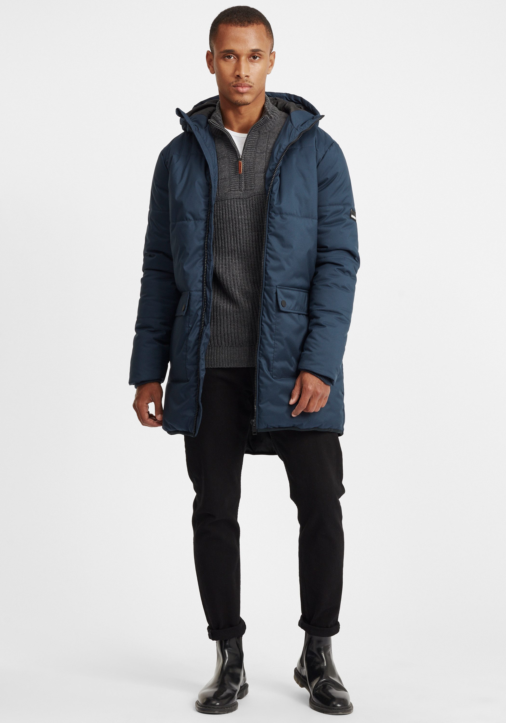 !Solid Parka SDAtong Winterjacke mit Kapuze