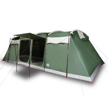 vidaXL Kuppelzelt Zelt Campingzelt Tunnelzelt Familienzelt 10 Personen Grün Wasserdicht