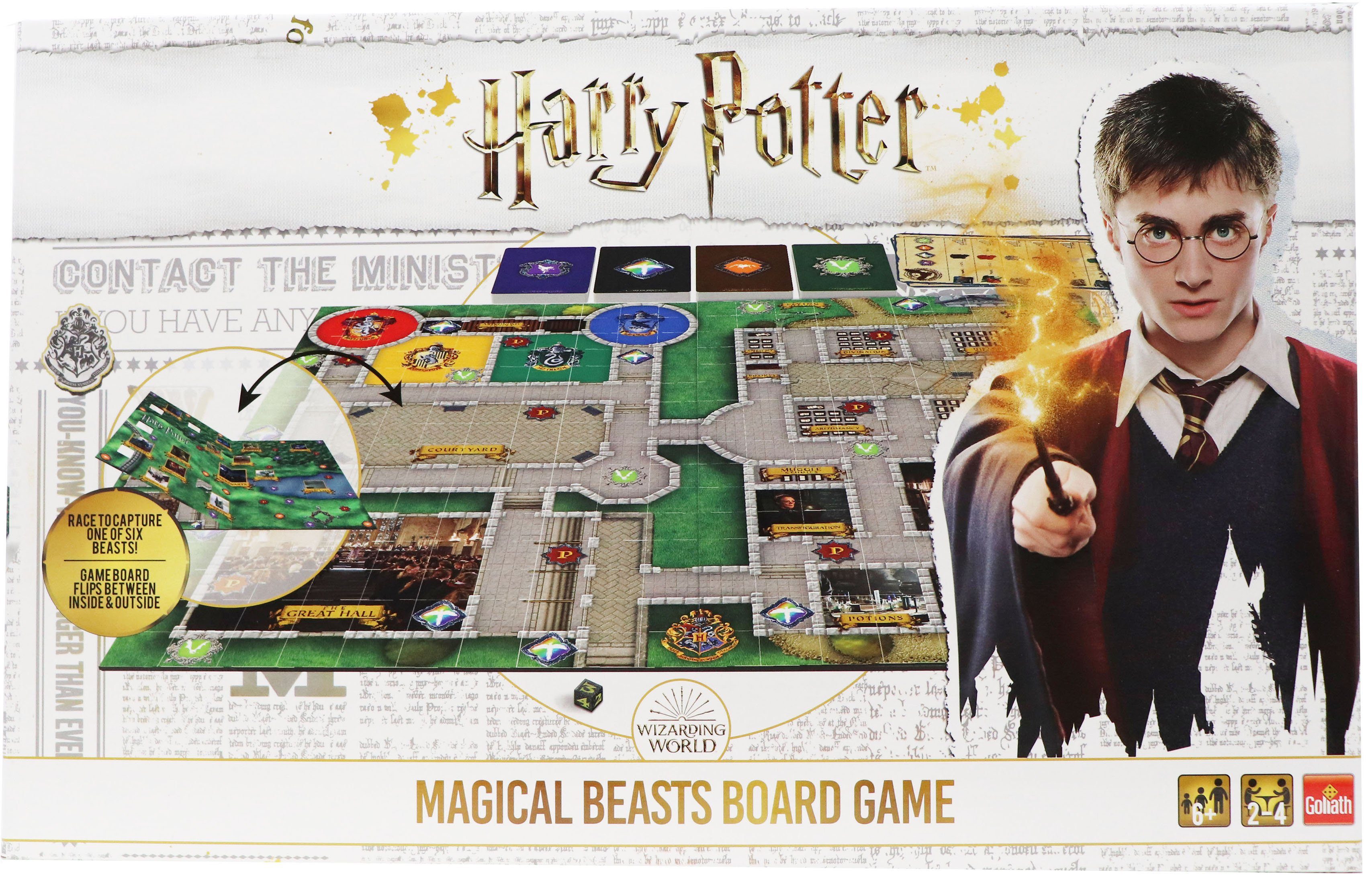 Magical Goliath® Board Game Spiel, Potter Beasts - B.V. Goliath Harry