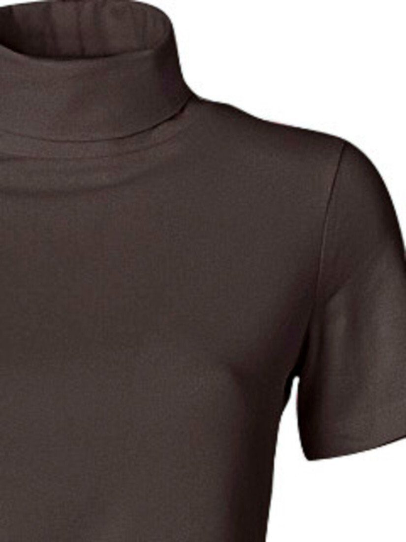 heine T-Shirt Rollkragen-Shirt Kurzarm