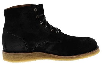 Sendra Boots MILLES CUNA CREPE Schwarz Stiefelette Rahmengenäht Herren Schnürstiefel