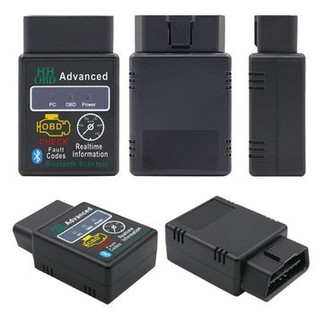 RV-Parts Spielzeug-Auto OBD2 Diagnosegerät Bluetooth Fehler Auslesegerät