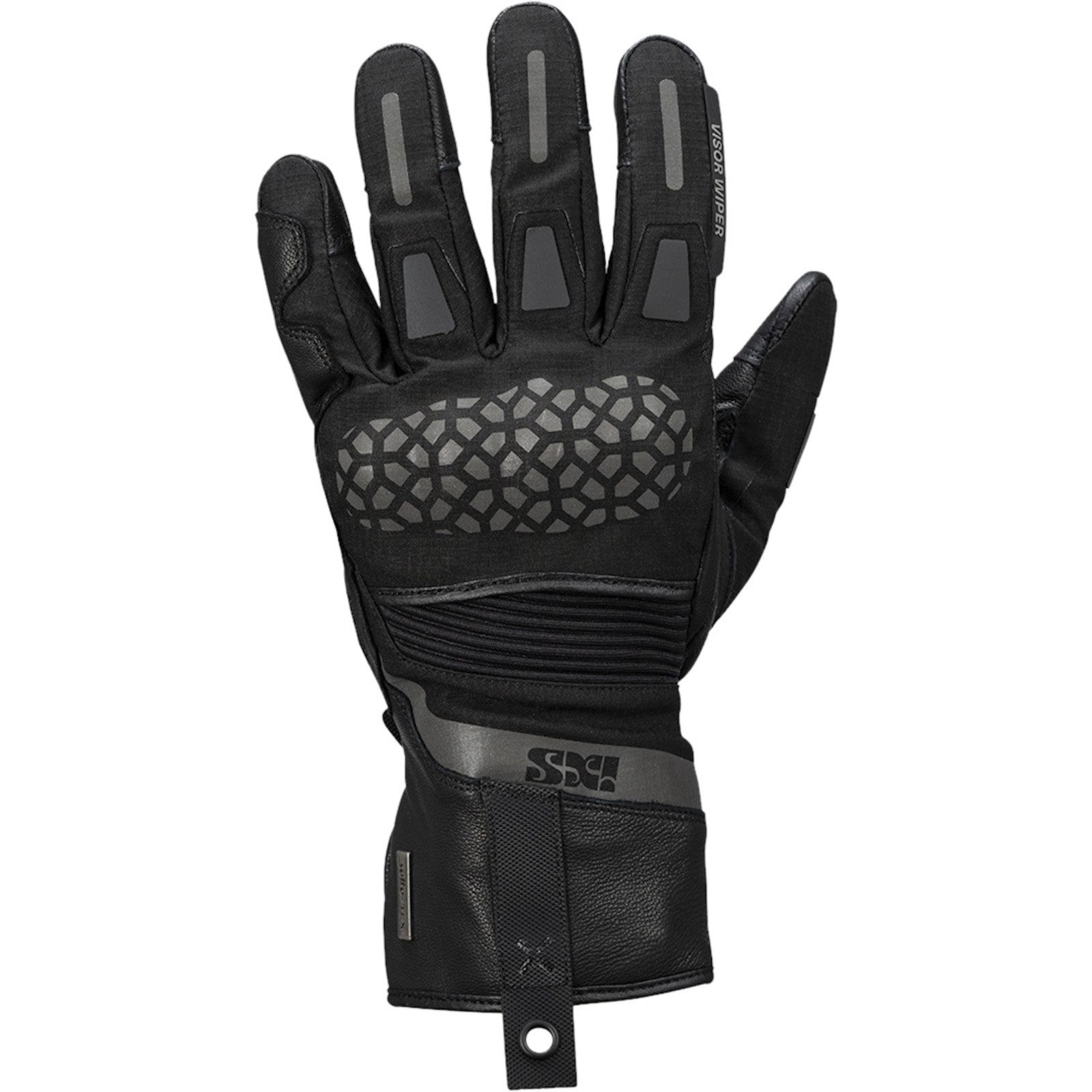 IXS Motorradhandschuhe iXS Venture-STX 1.0 Laminathandschuhe Schwarz atmungsaktiv