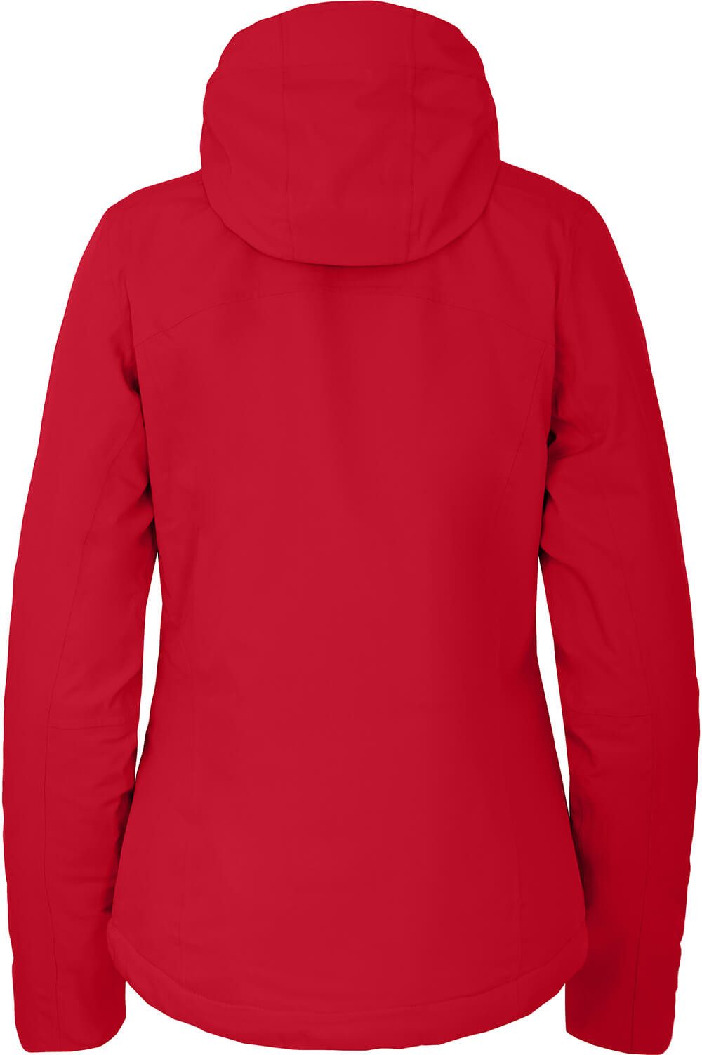 Bergson Skijacke NICE Damen Skijacke, wattiert, 20000 mm Wassersäule, Kurzgrößen, China rot