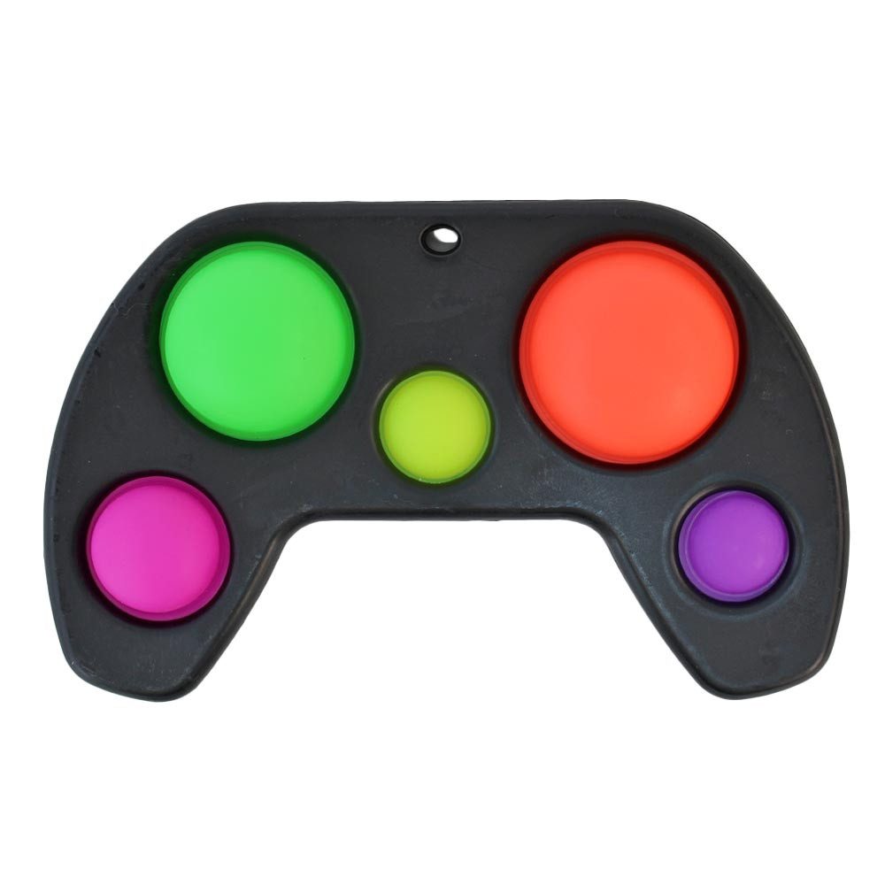Jonotoys Motorikbrett Gummispiel zum Drücken "Controller" - ca. 18 cm, (1-tlg)