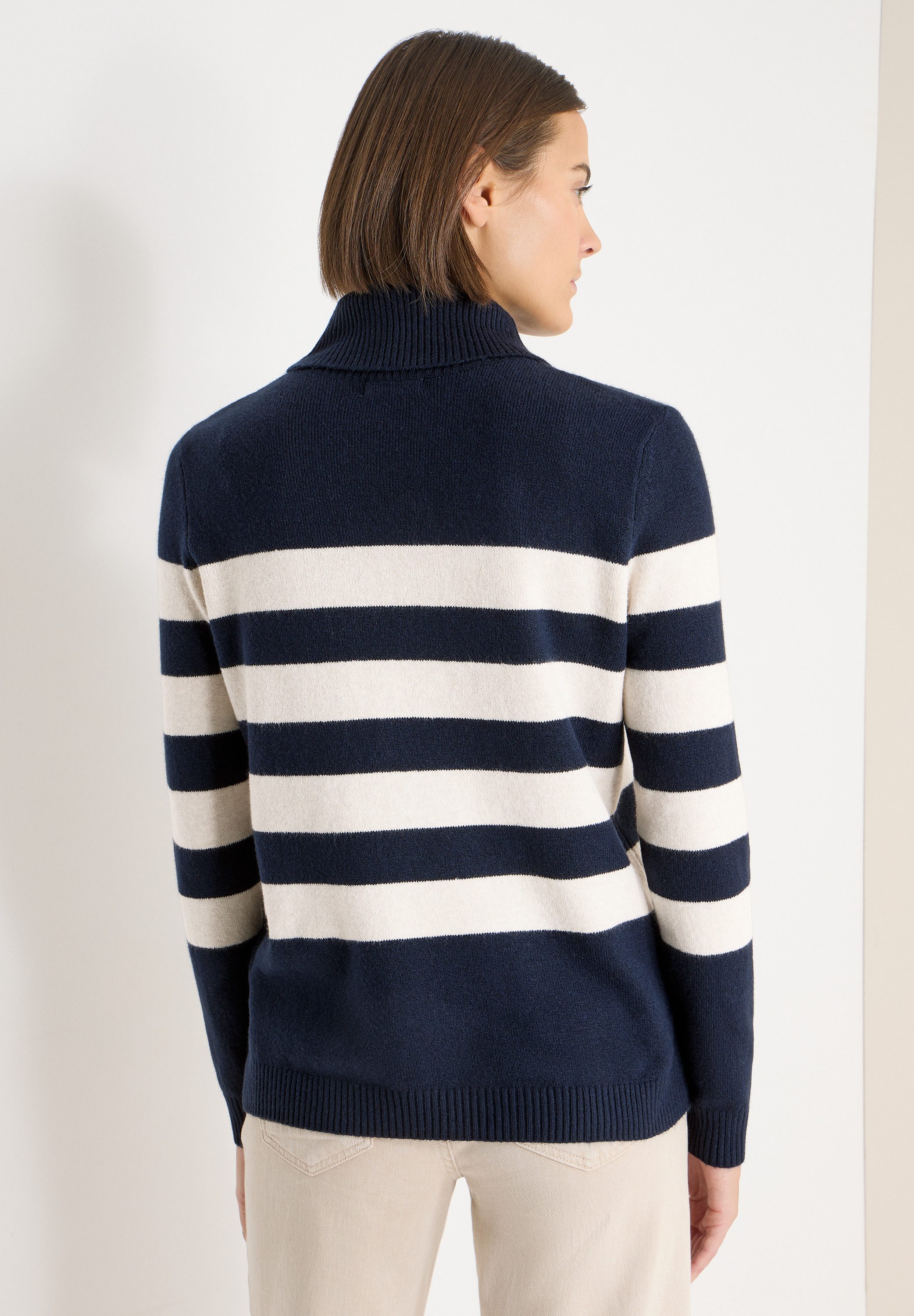 CECIL Strickpullover im Streifen-Design