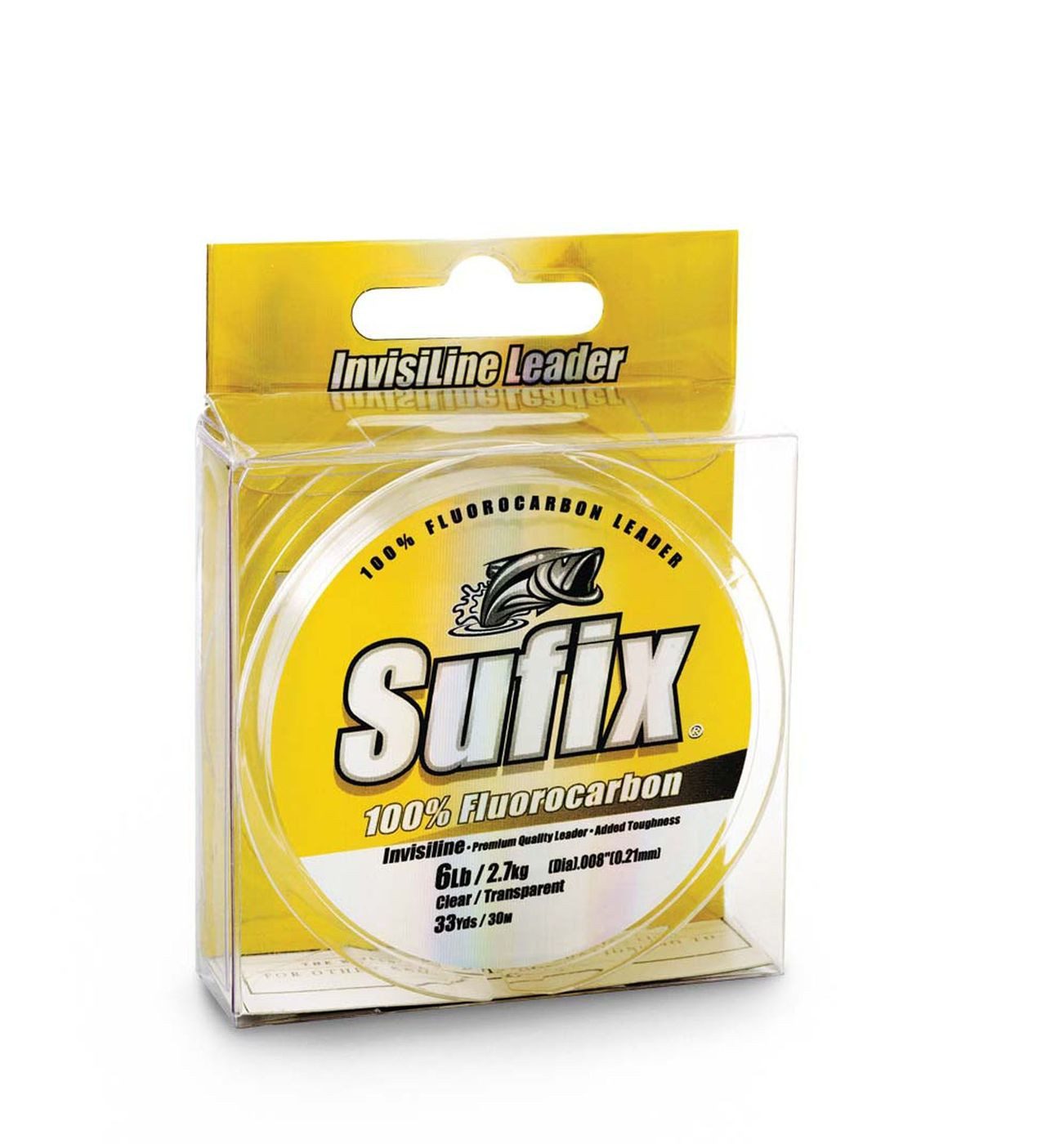 Angelschnur Sufix Invisiline Clear 0,92mm 45,7kg - 20m Fluorocarbonschnur