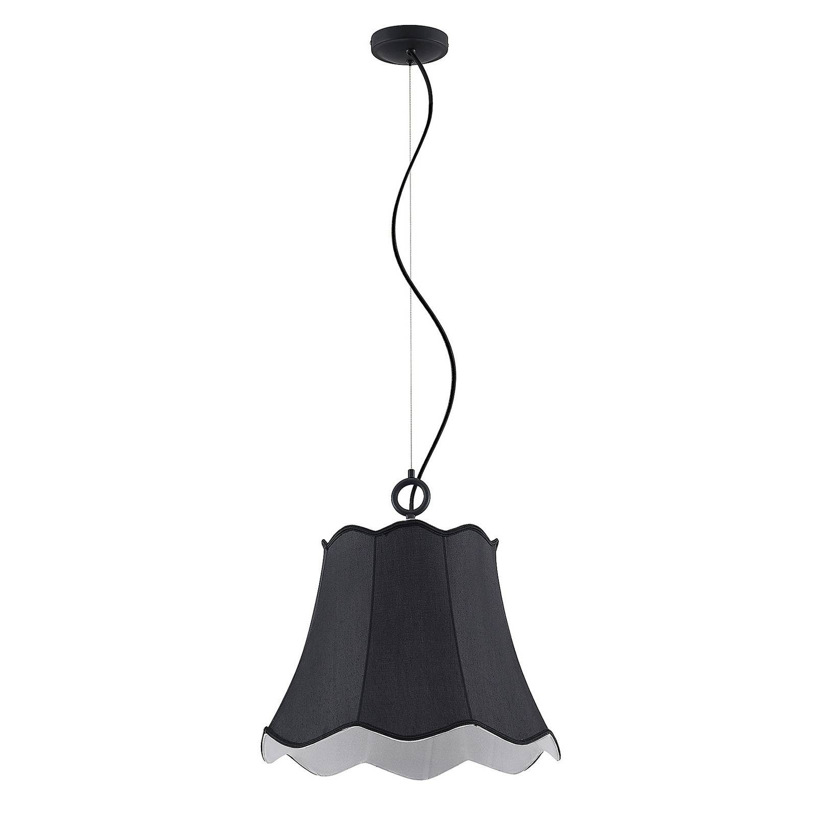 Lucande Hängeleuchte Binta, Nicht enthalten, 1 x 60 W