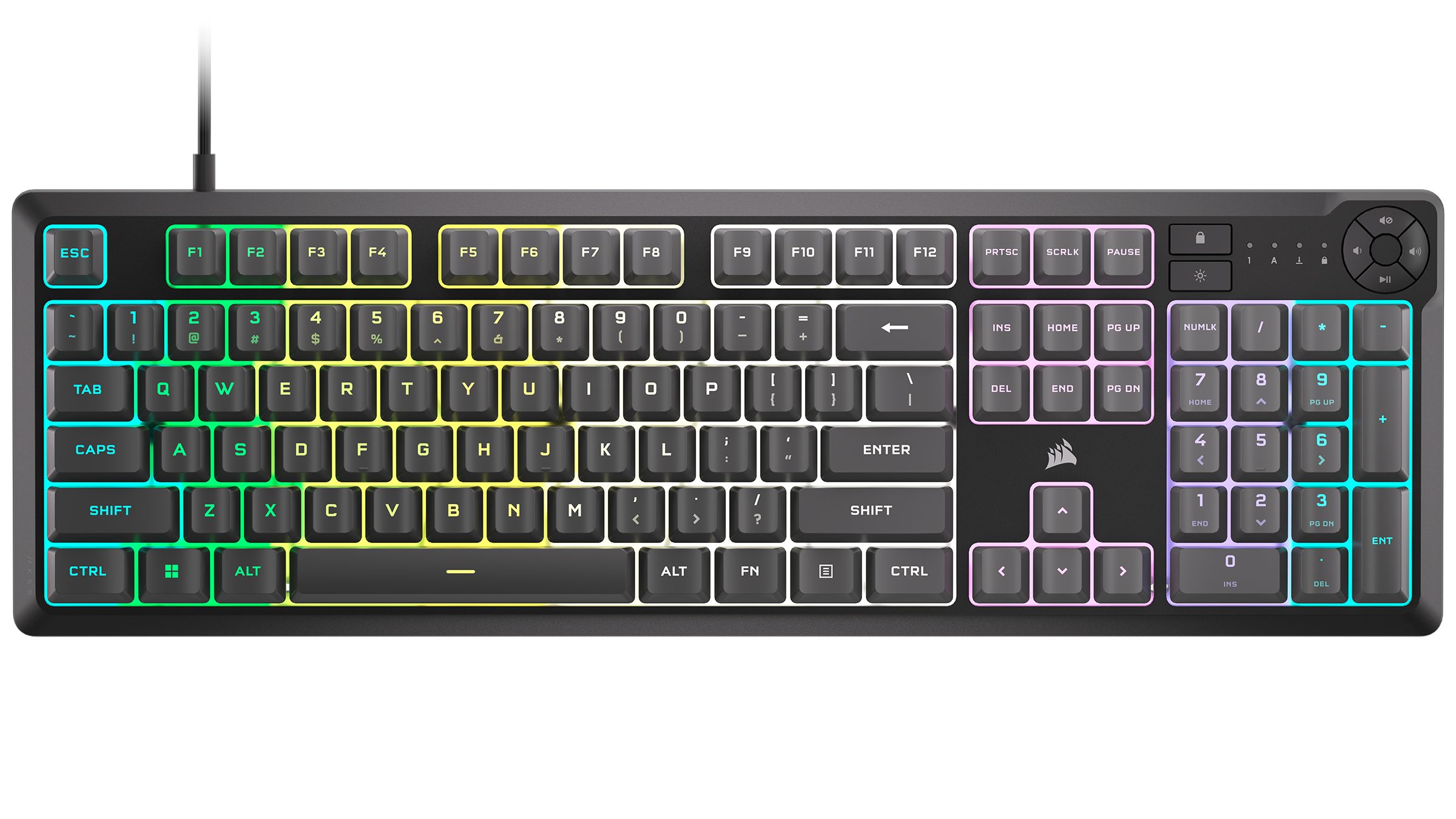 Corsair K55 CORE RGB Gaming-Tastatur