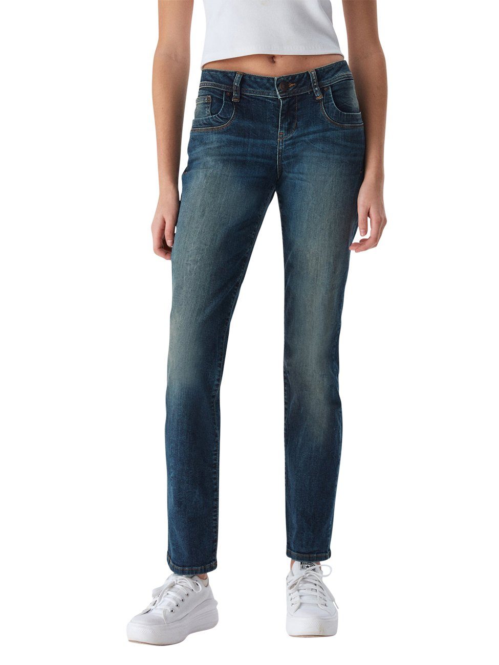 LTB Straight-Jeans Damen Джинсыhose Valentine Regular Fit Denim Hose mit Stretch