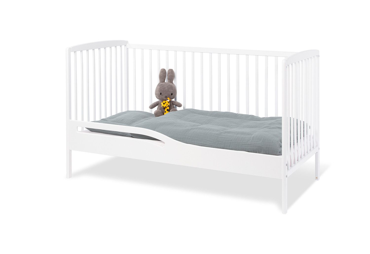 Pinolino® Babybett Kinderbett-Set 'Malte' inkl. Bettkasten, 2-tlg.
