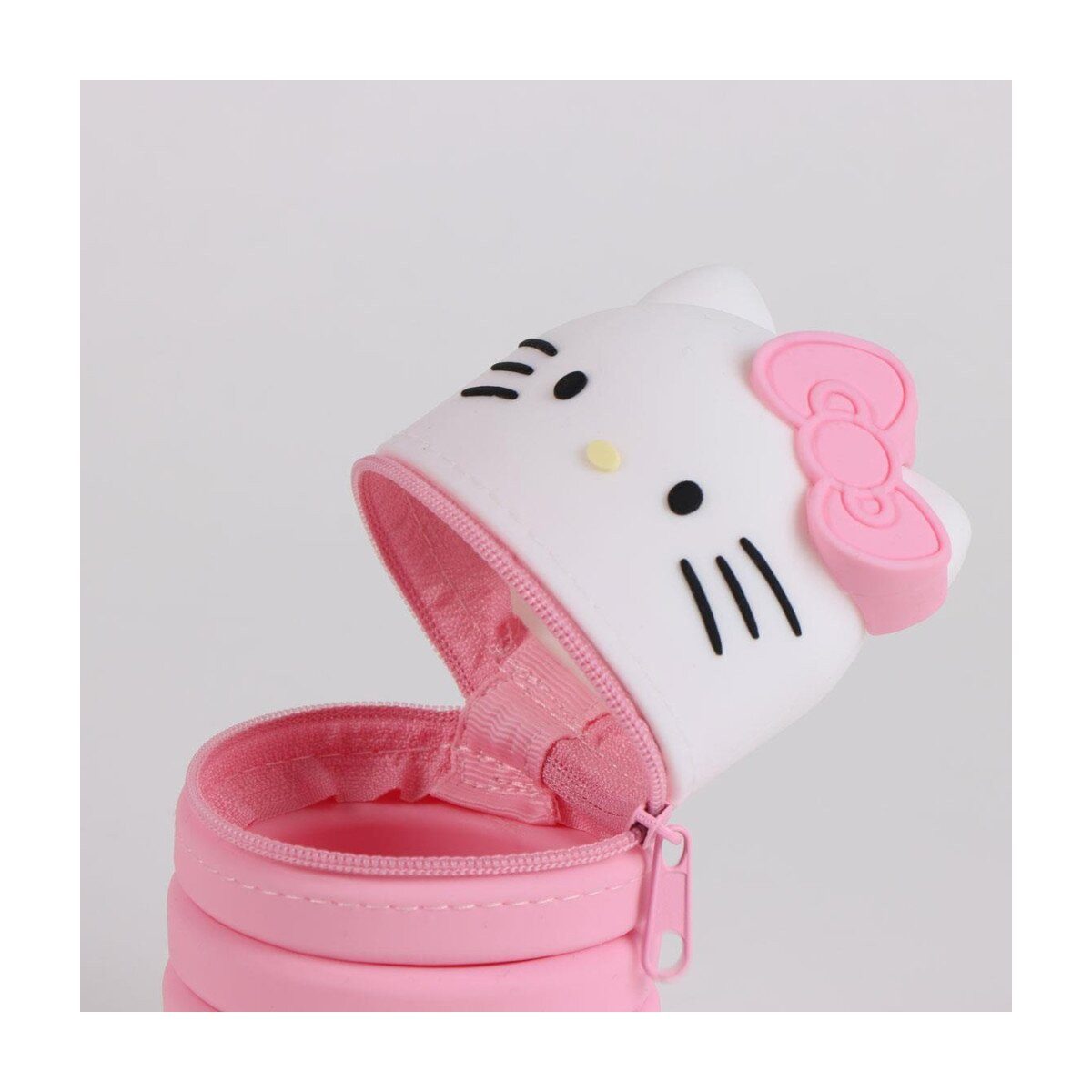 Hello Kitty Federmäppchen Hello Kitty 3D Federmäppchen 20cm Pink Mäppchen Schule