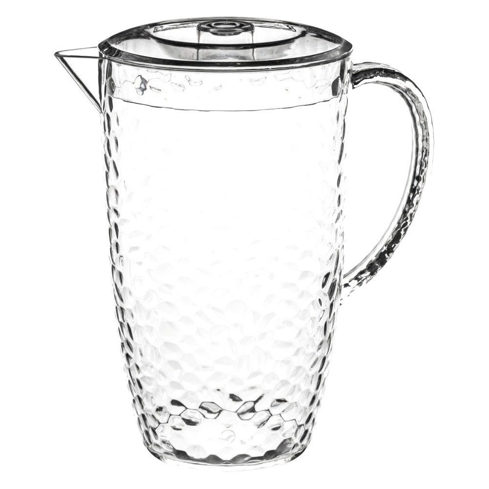 Secret de Gourmet Vorratsglas Krug Kanne ESTIVA 2l transparent, Kunststoff, (einzeln, einzeln)