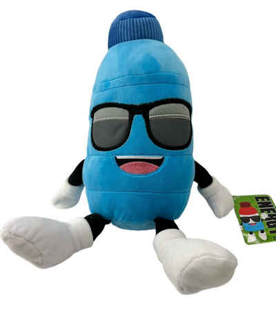 soma Kuscheltier Prime Energy Drink Kuscheltier Plüsch Figur 36 cm Blue Raspberry blau (1-St), Super weicher Plüsch Stofftier Kuscheltier für Kinder zum spielen