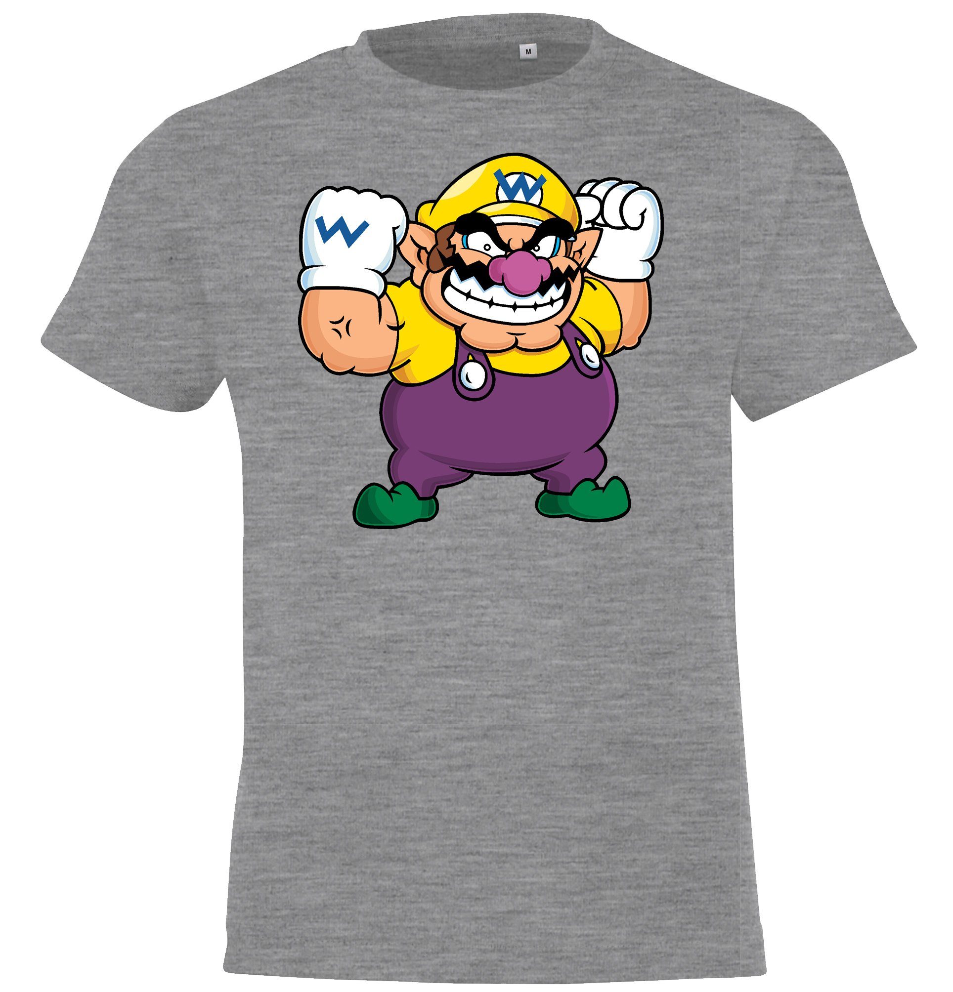 Youth Designz T-Shirt Wario Kinder Shirt für Jungen und Mädchen mit modischem Gaming Frontprint