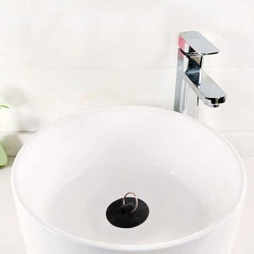 Truyuety Waschbeckenstöpsel 4 Stück Abflussstopfen, Stöpsel Waschbecken, Für Badewanne,Küche, (4 St)