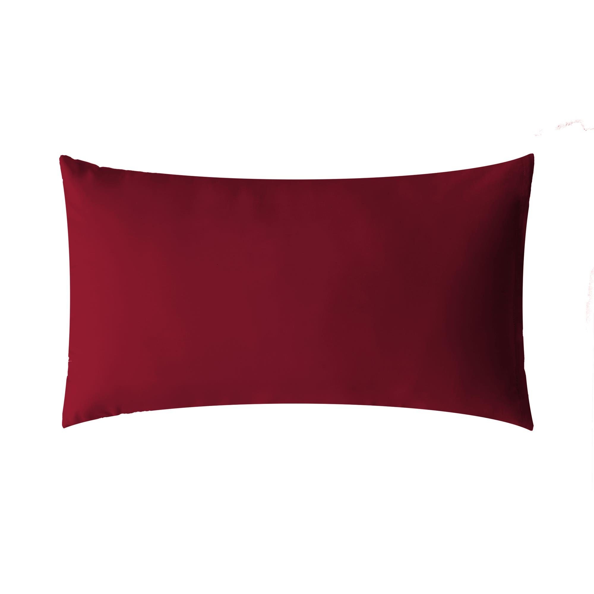 Kissenbezüge Luxury Kissenbezüge Kissenhüllen Mako Satin 30x50cm bordeaux