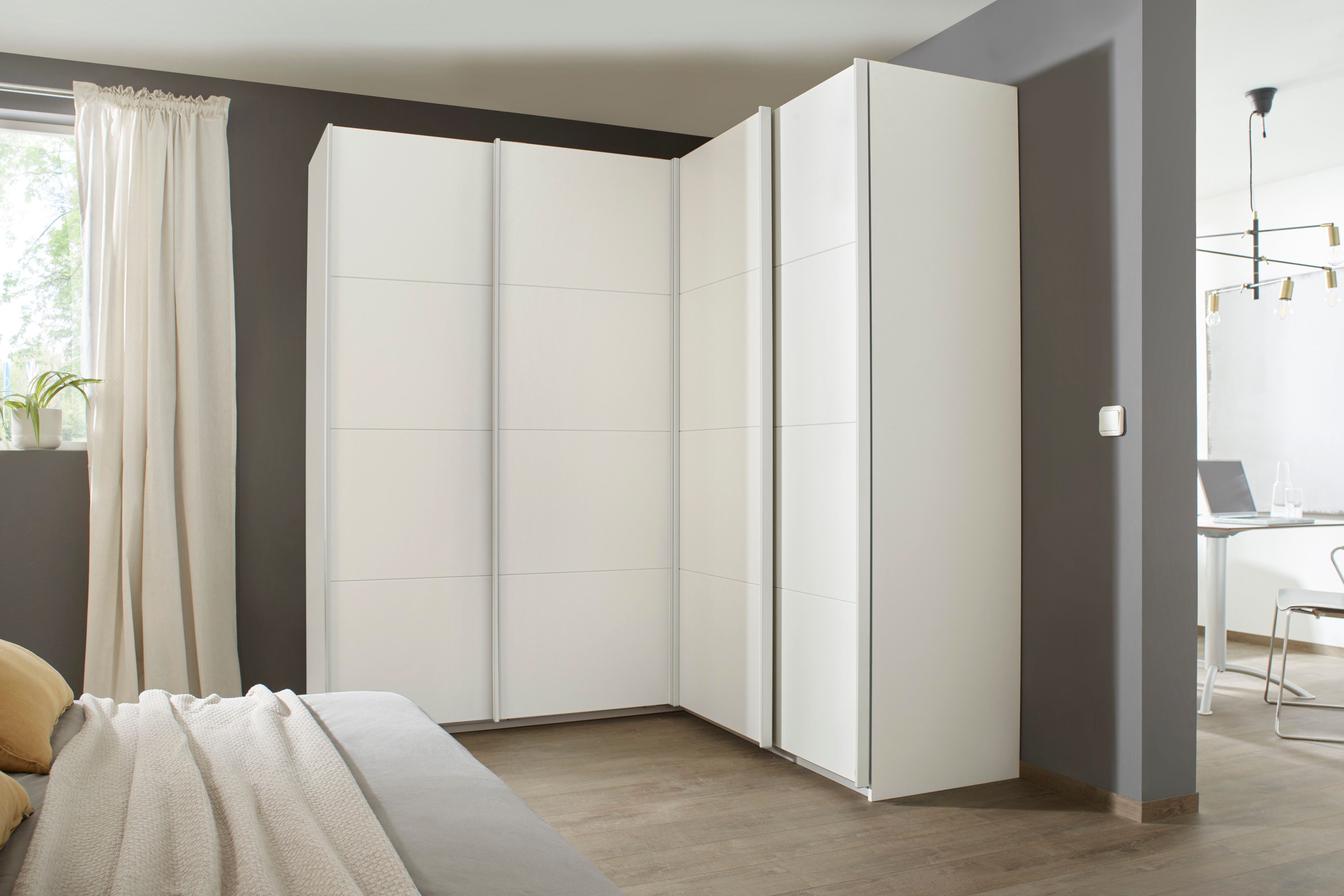 rauch Schwebetürenschrank "Quadra" Eckschrank inkl. Türendämpfer günstig online kaufen